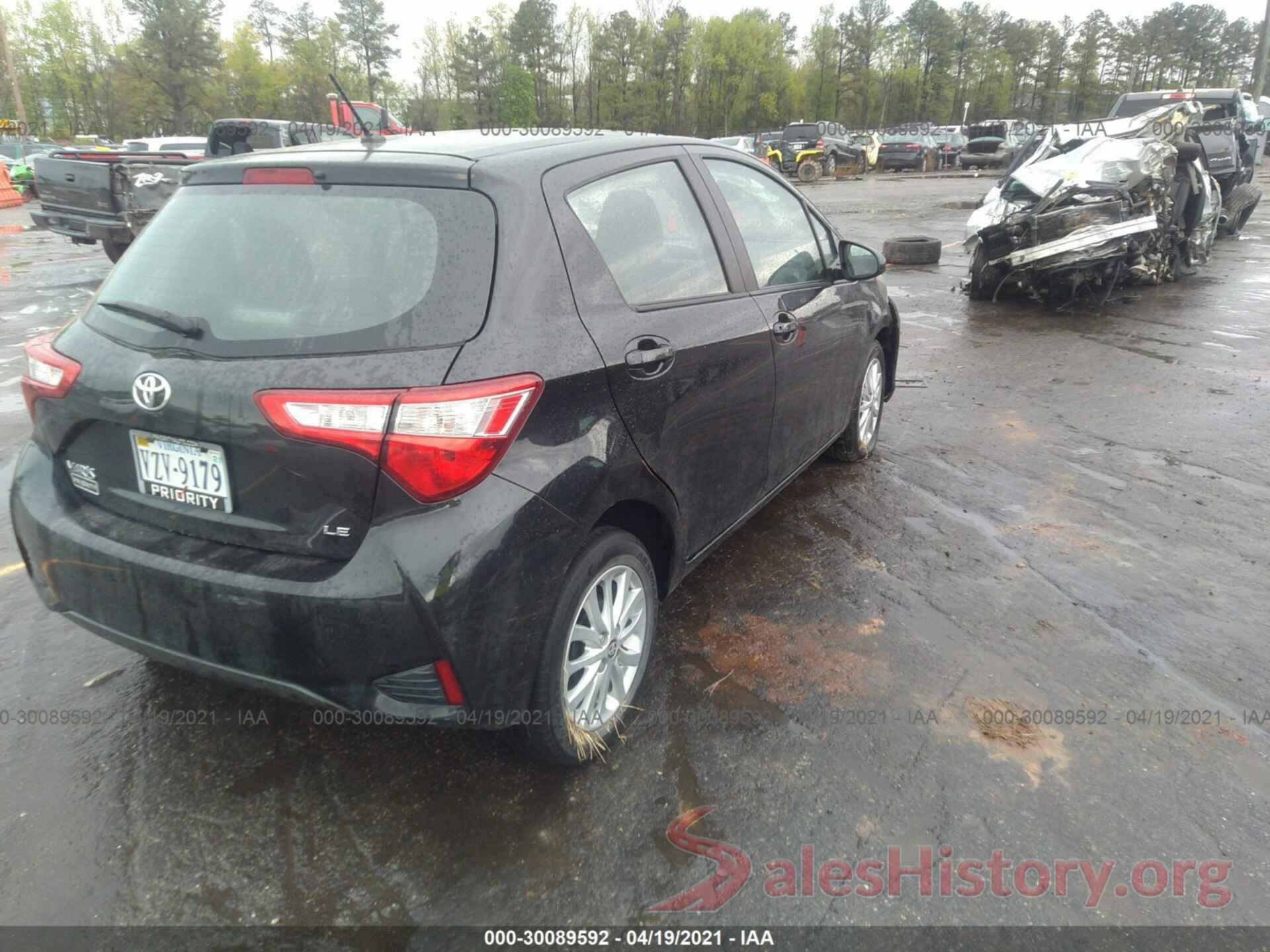 VNKKTUD35JA090387 2018 TOYOTA YARIS