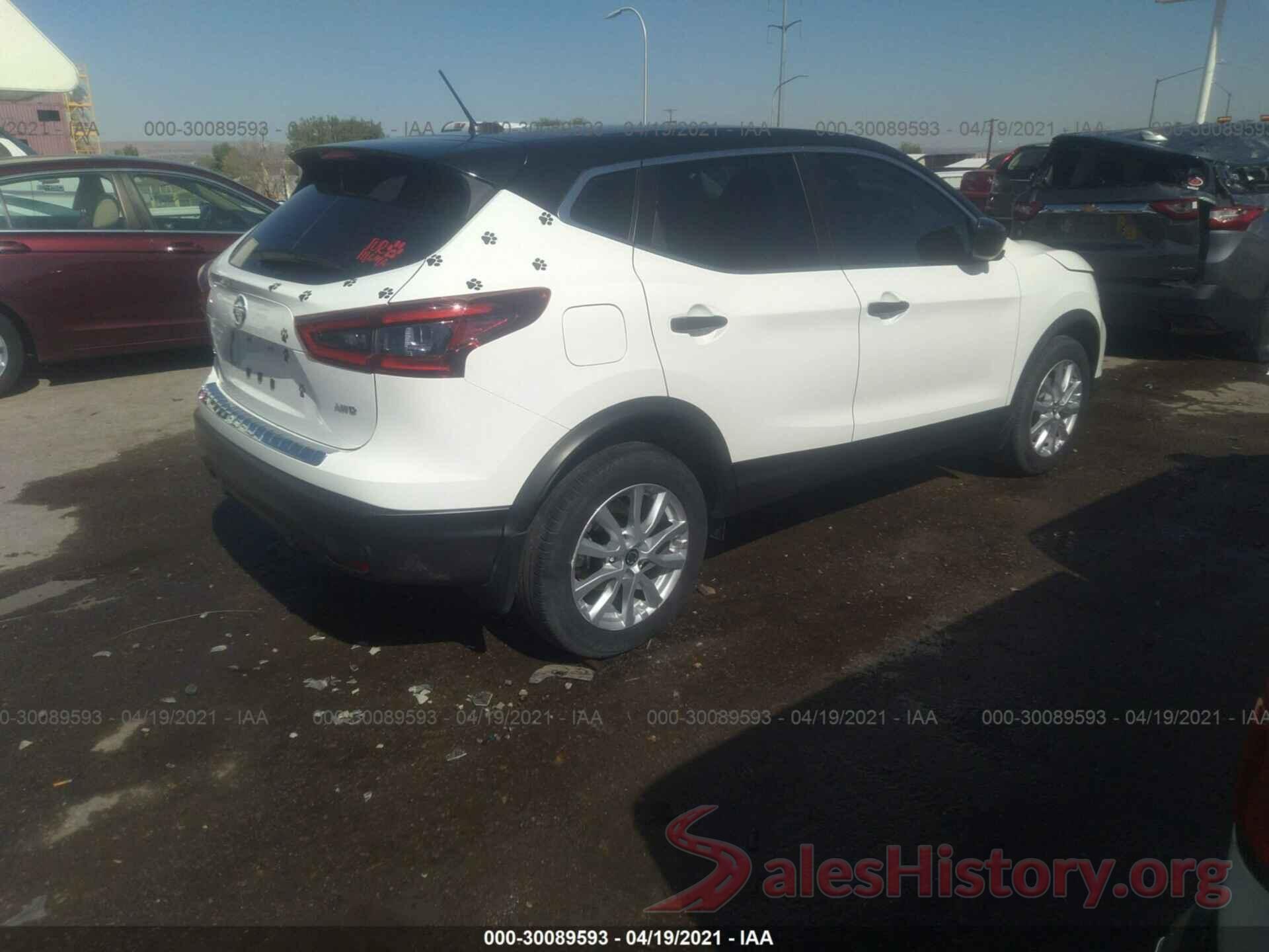 JN1BJ1CW1LW373225 2020 NISSAN ROGUE SPORT