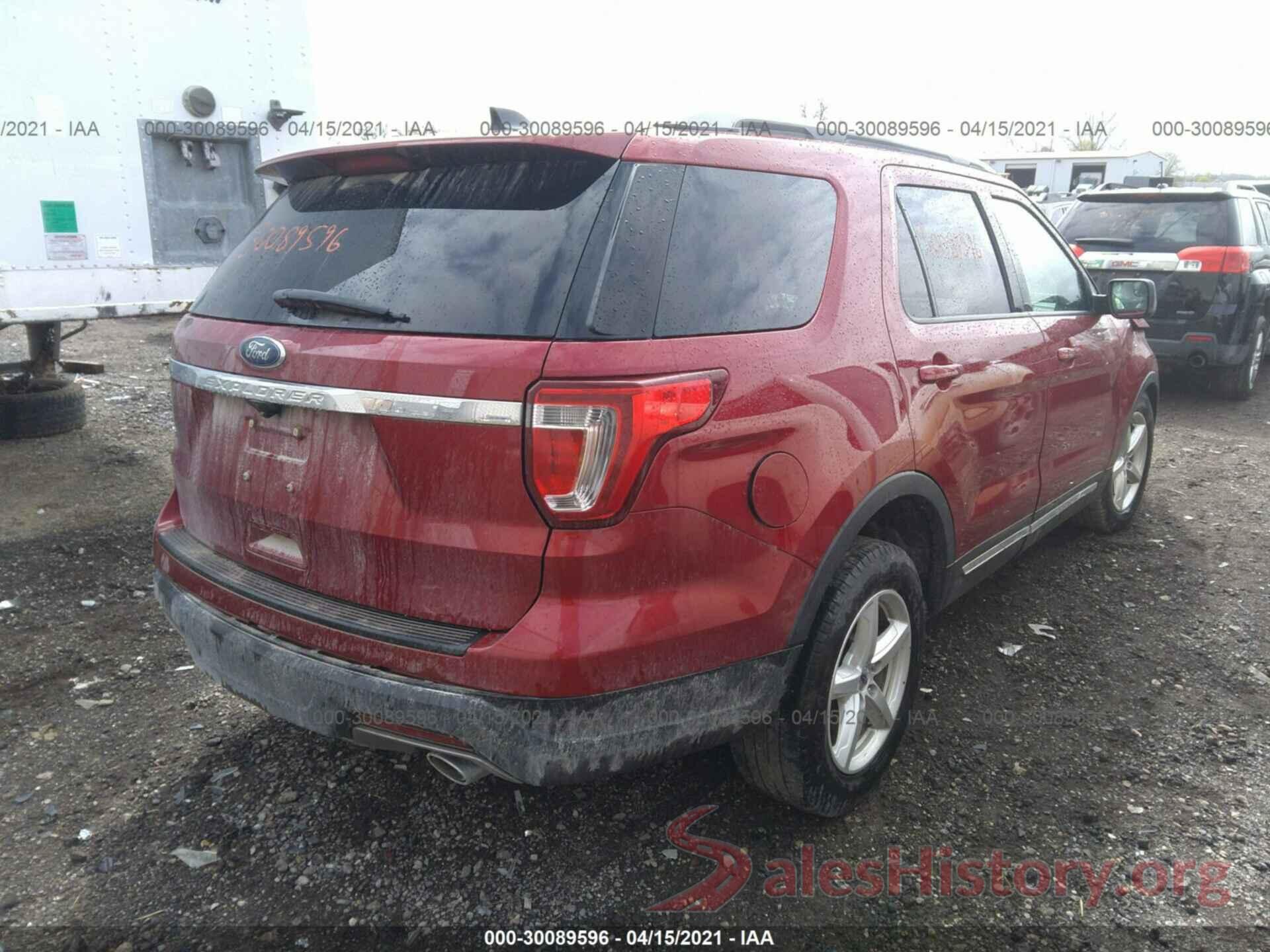 1FM5K7D89JGC32061 2018 FORD EXPLORER