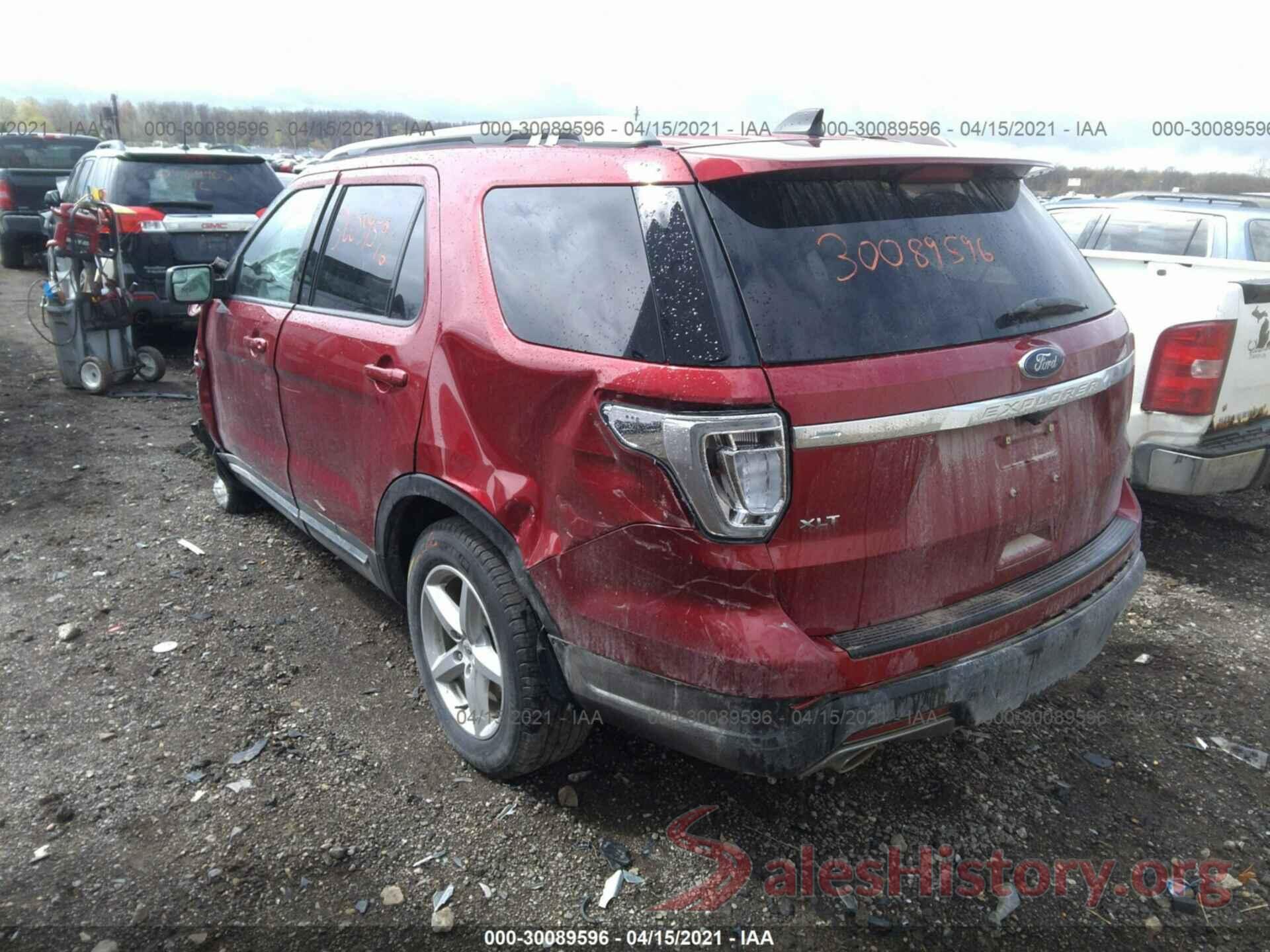 1FM5K7D89JGC32061 2018 FORD EXPLORER