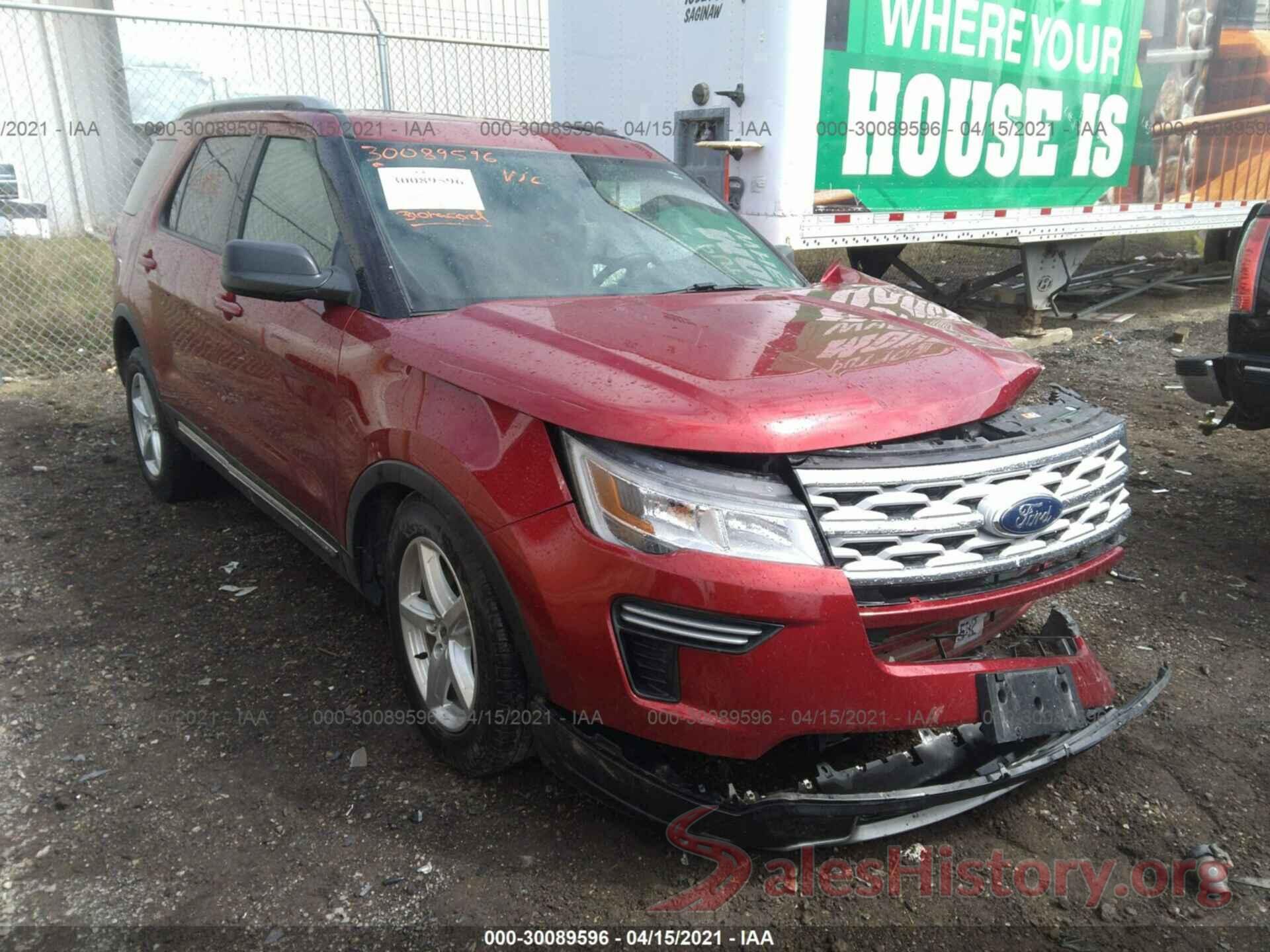 1FM5K7D89JGC32061 2018 FORD EXPLORER