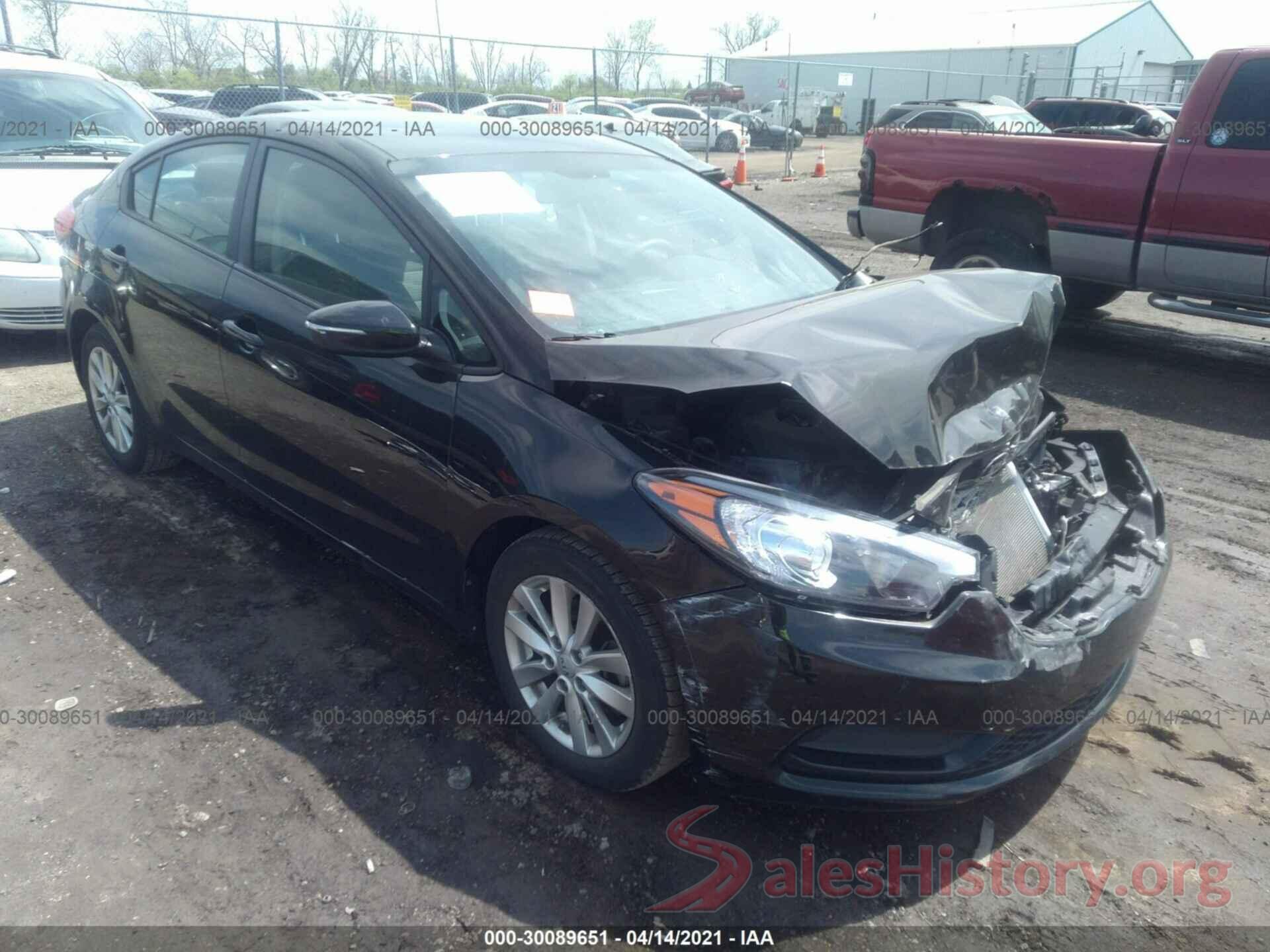 KNAFX4A68G5476622 2016 KIA FORTE