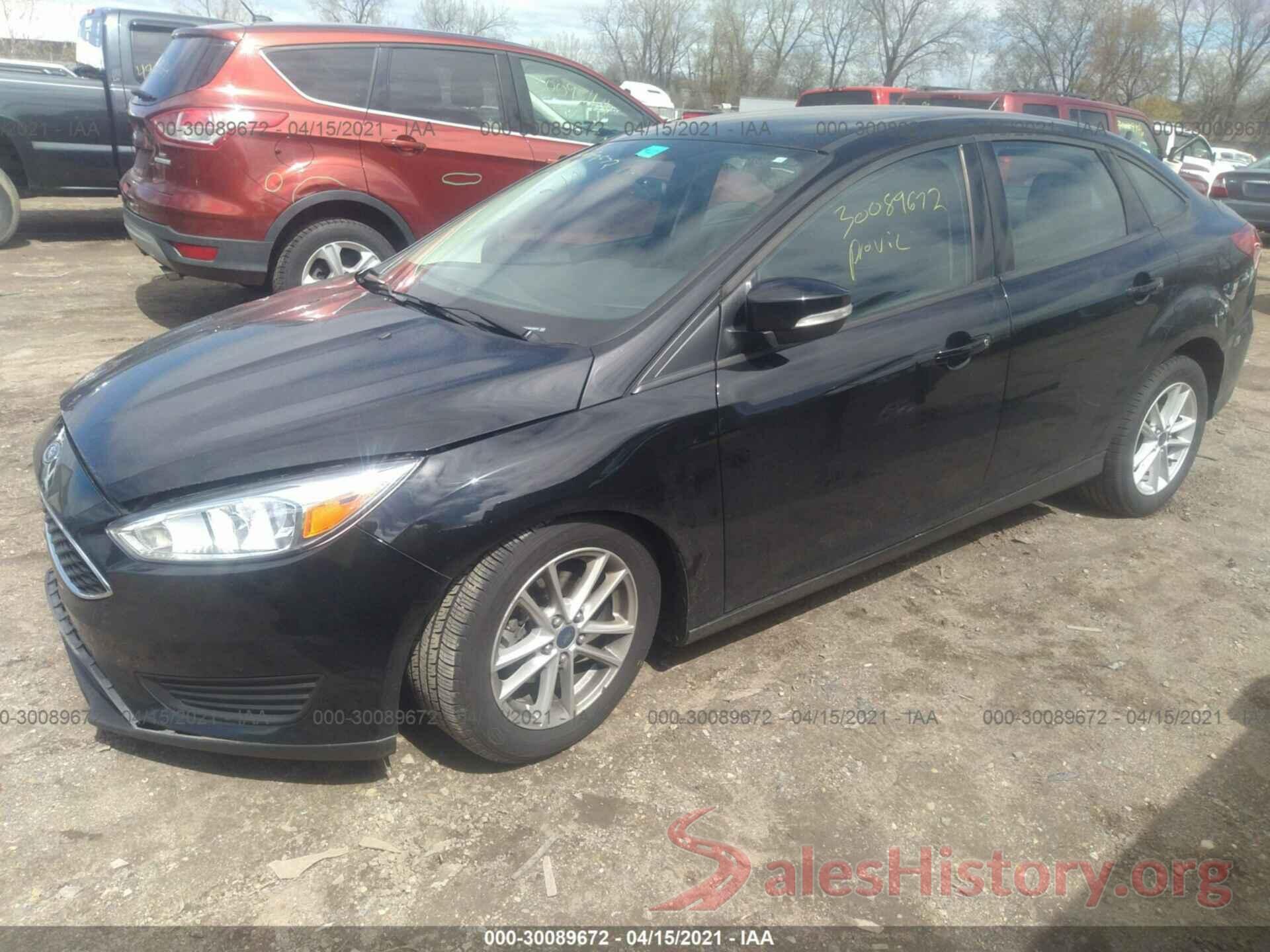 1FADP3F25GL209014 2016 FORD FOCUS