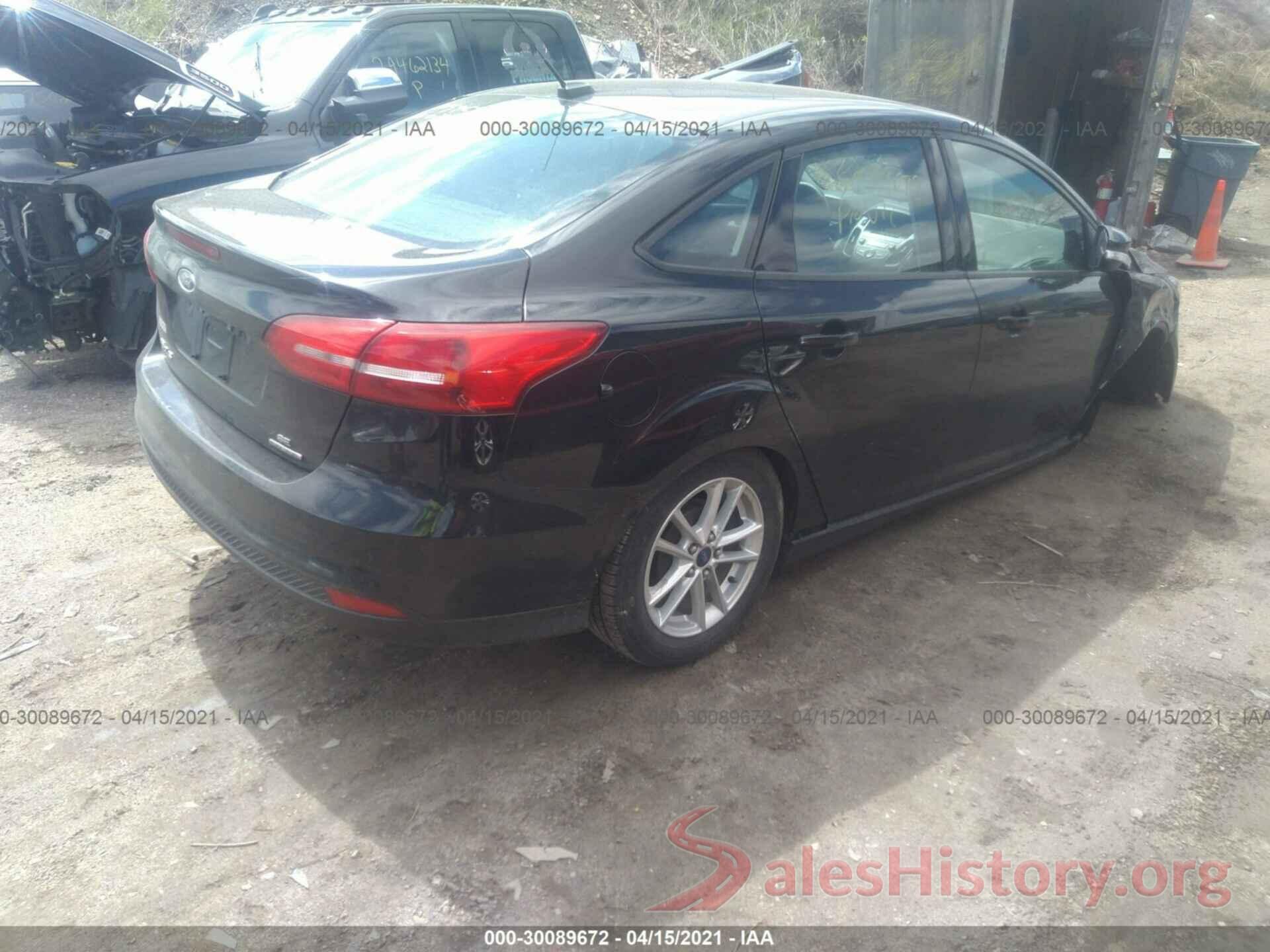 1FADP3F25GL209014 2016 FORD FOCUS