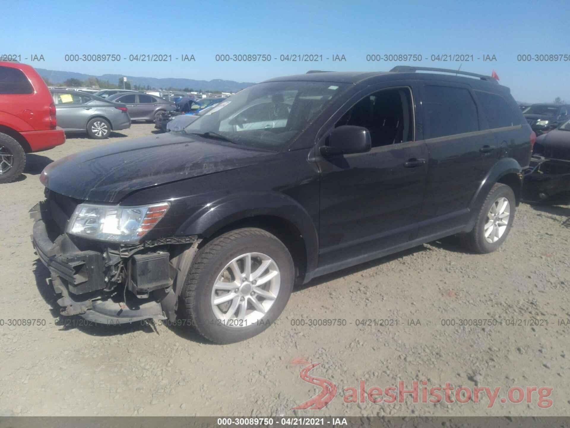 3C4PDDBG9GT204619 2016 DODGE JOURNEY