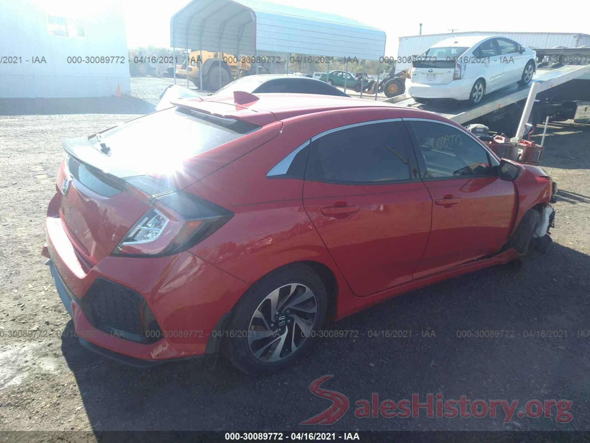 SHHFK7H38KU217603 2019 HONDA CIVIC HATCHBACK