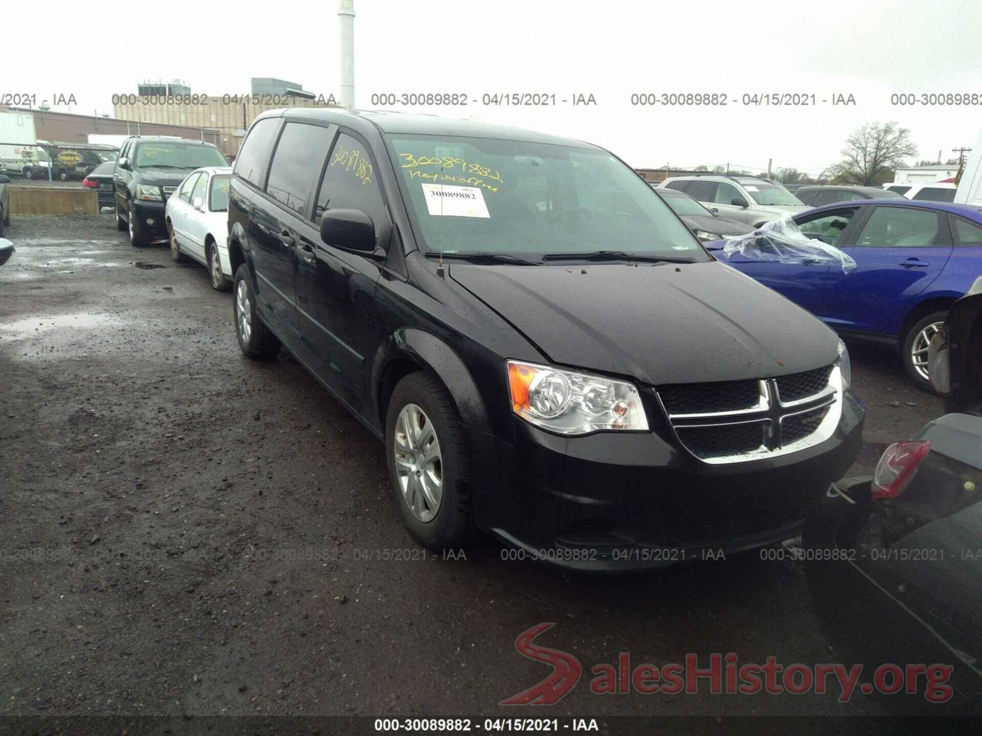 2C4RDGBG6GR109870 2016 DODGE GRAND CARAVAN