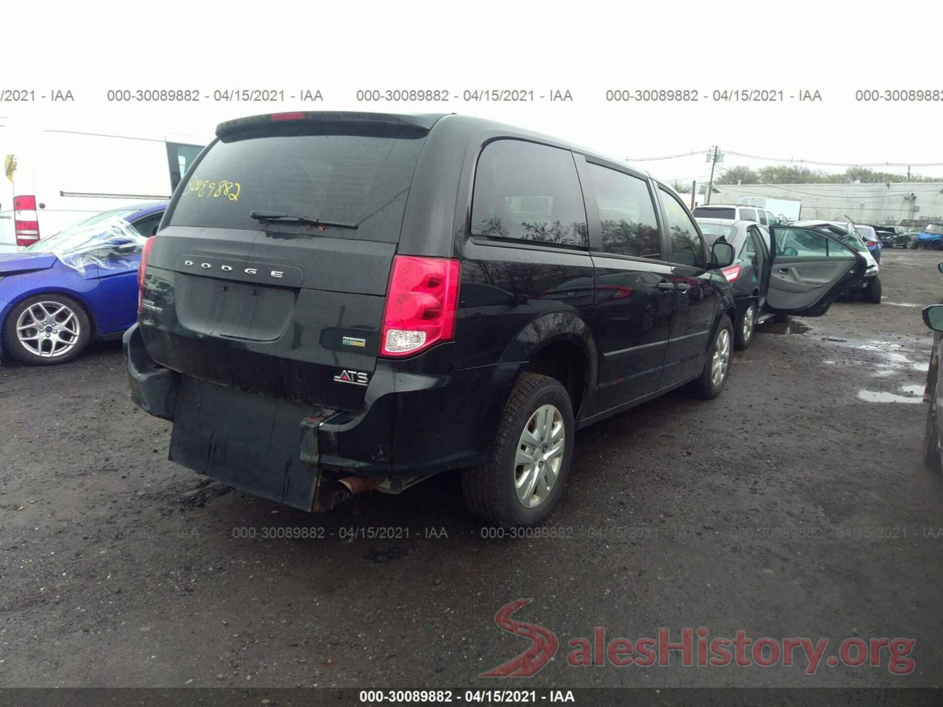 2C4RDGBG6GR109870 2016 DODGE GRAND CARAVAN