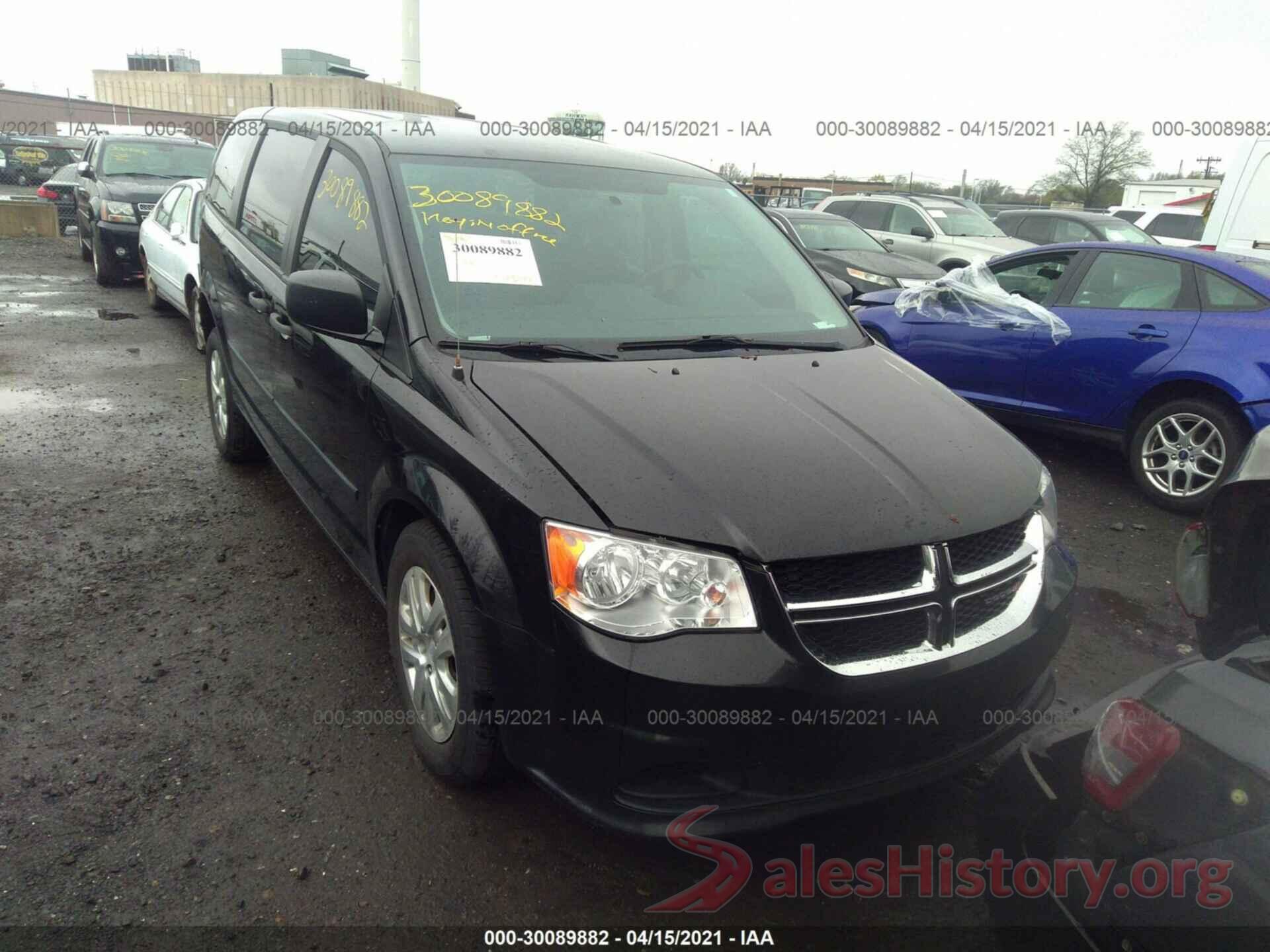 2C4RDGBG6GR109870 2016 DODGE GRAND CARAVAN