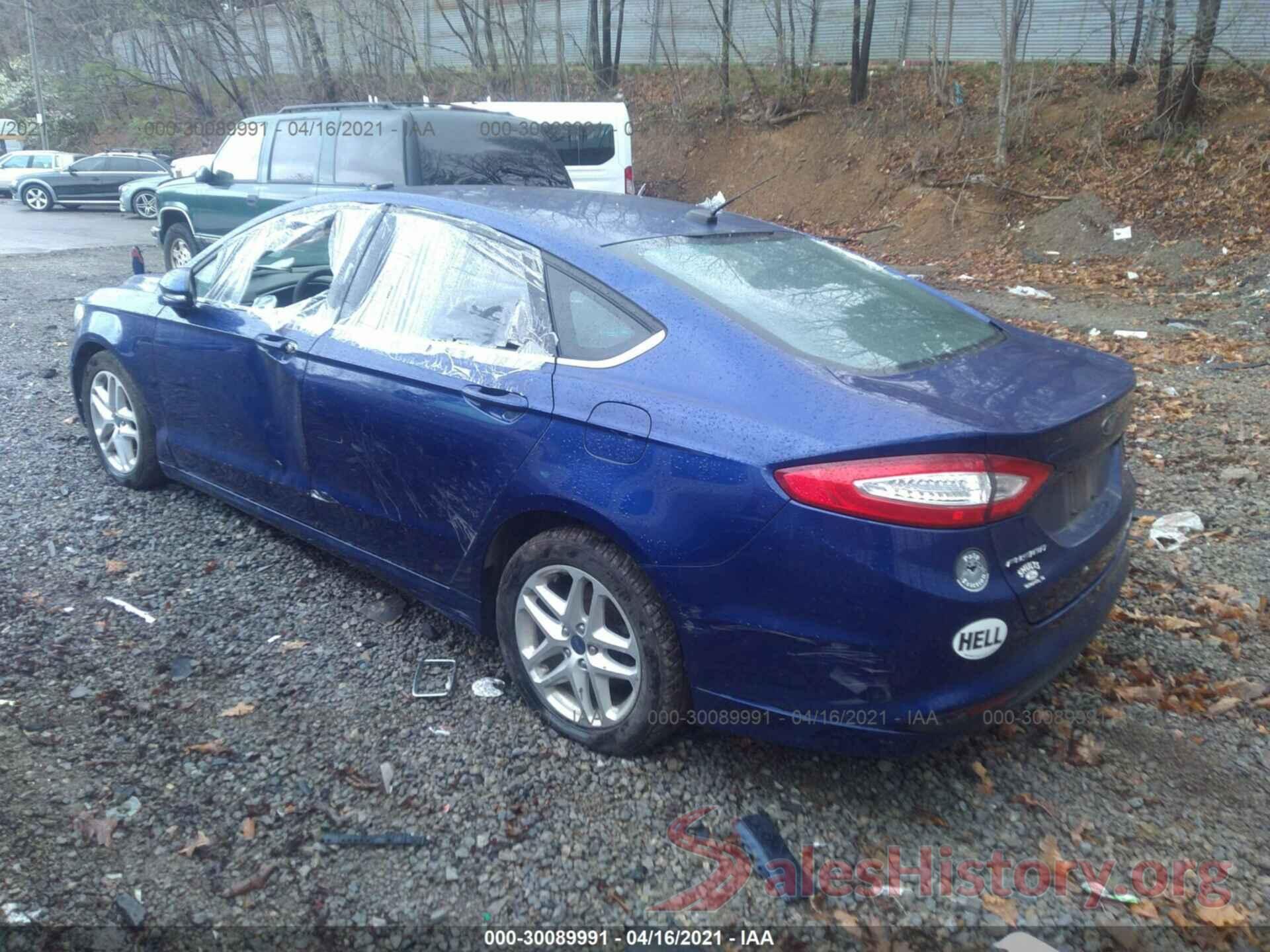 1FA6P0H71G5102207 2016 FORD FUSION