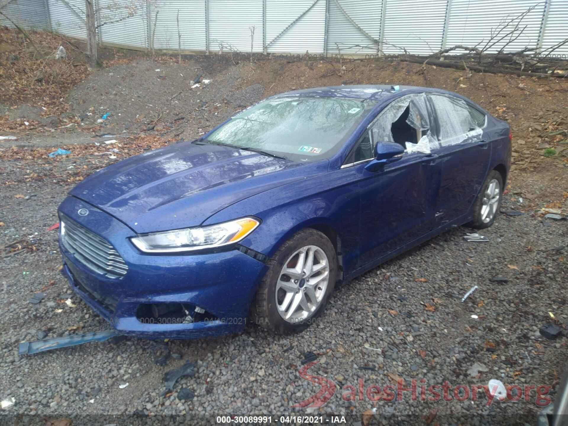 1FA6P0H71G5102207 2016 FORD FUSION