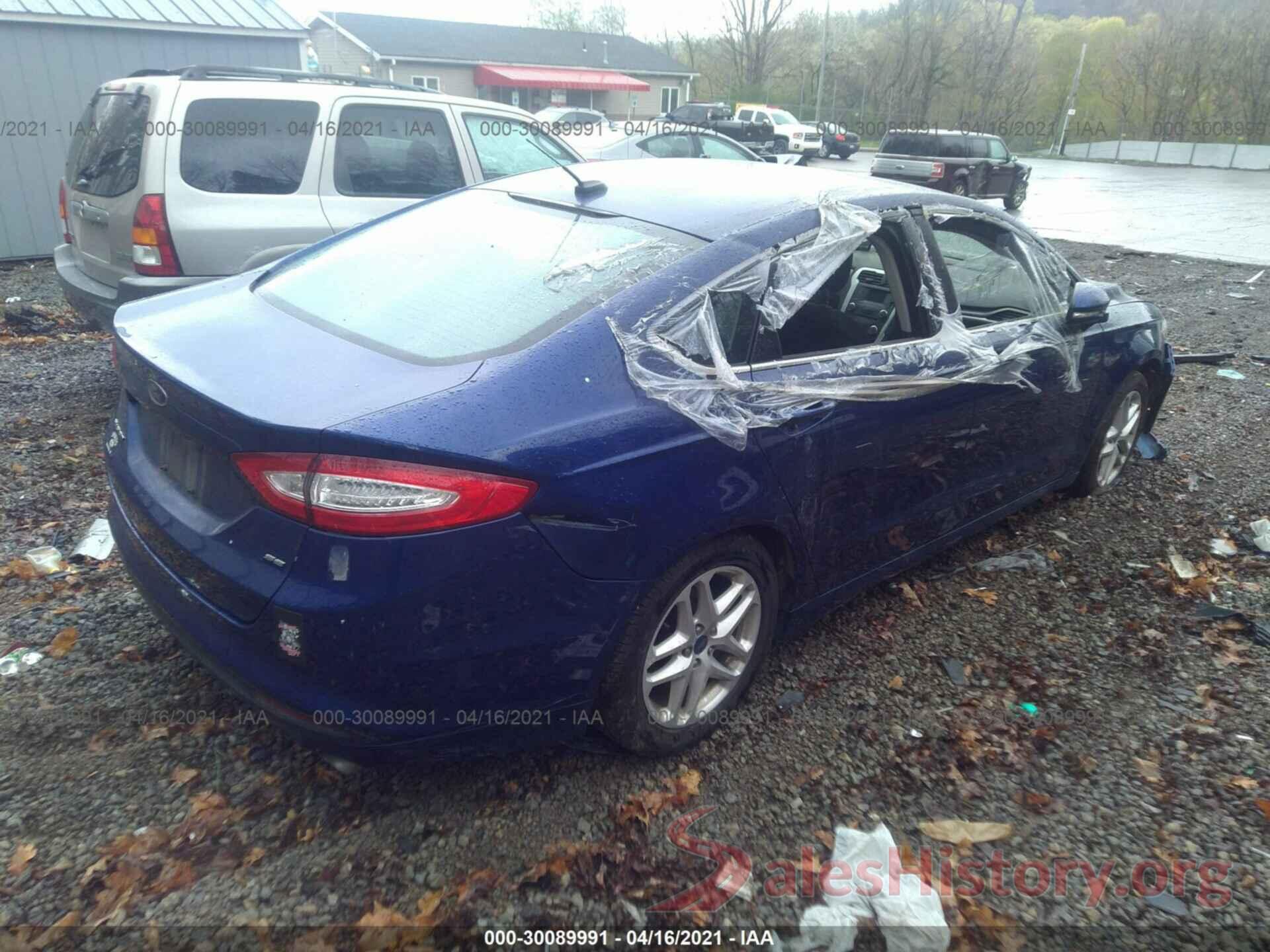 1FA6P0H71G5102207 2016 FORD FUSION