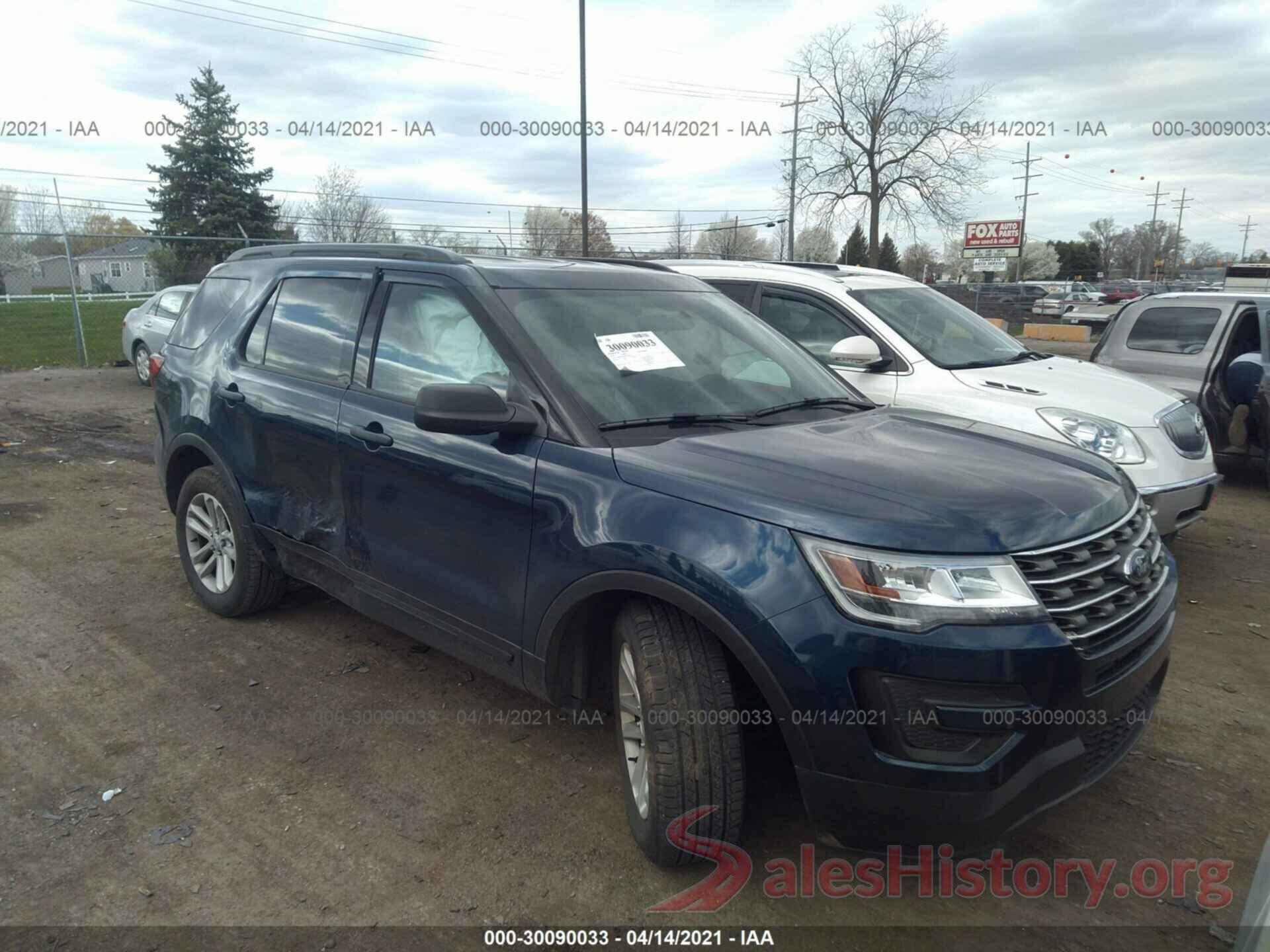 1FM5K7BH8HGC65405 2017 FORD EXPLORER