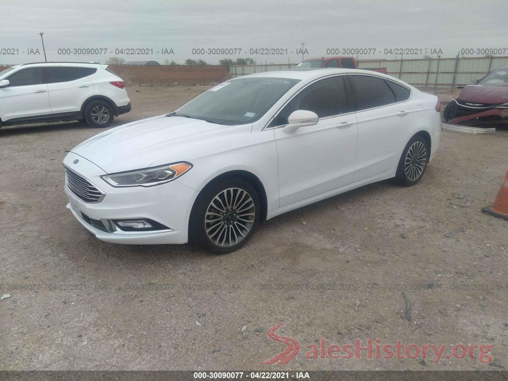 3FA6P0D9XJR207100 2018 FORD FUSION