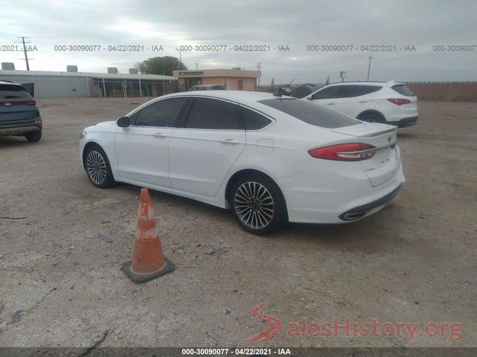 3FA6P0D9XJR207100 2018 FORD FUSION