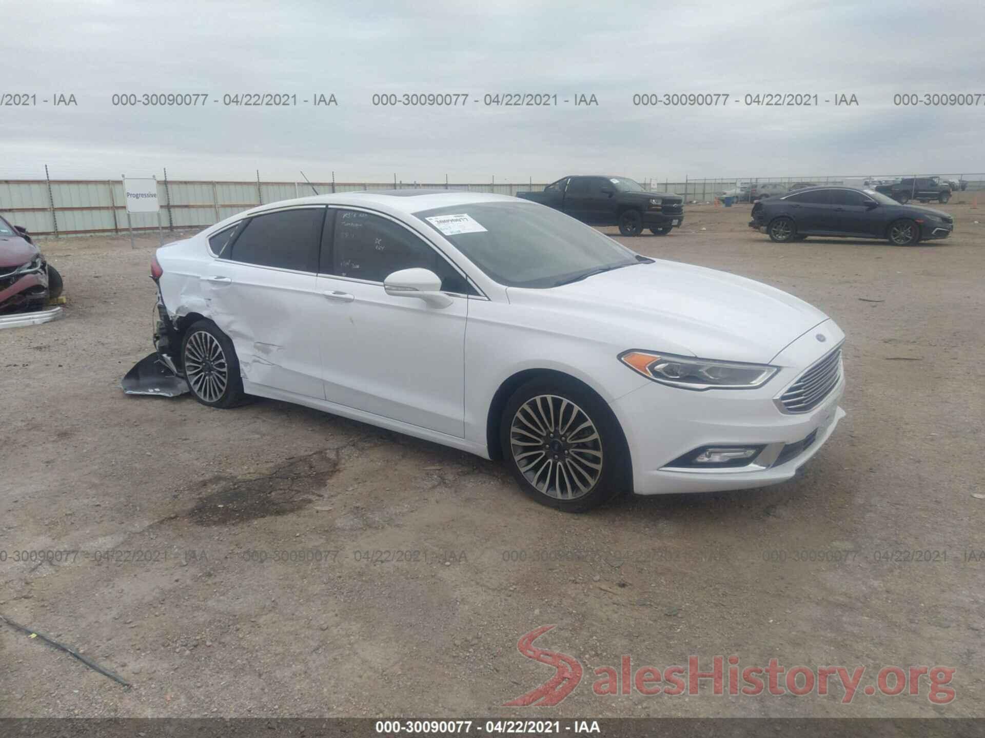 3FA6P0D9XJR207100 2018 FORD FUSION