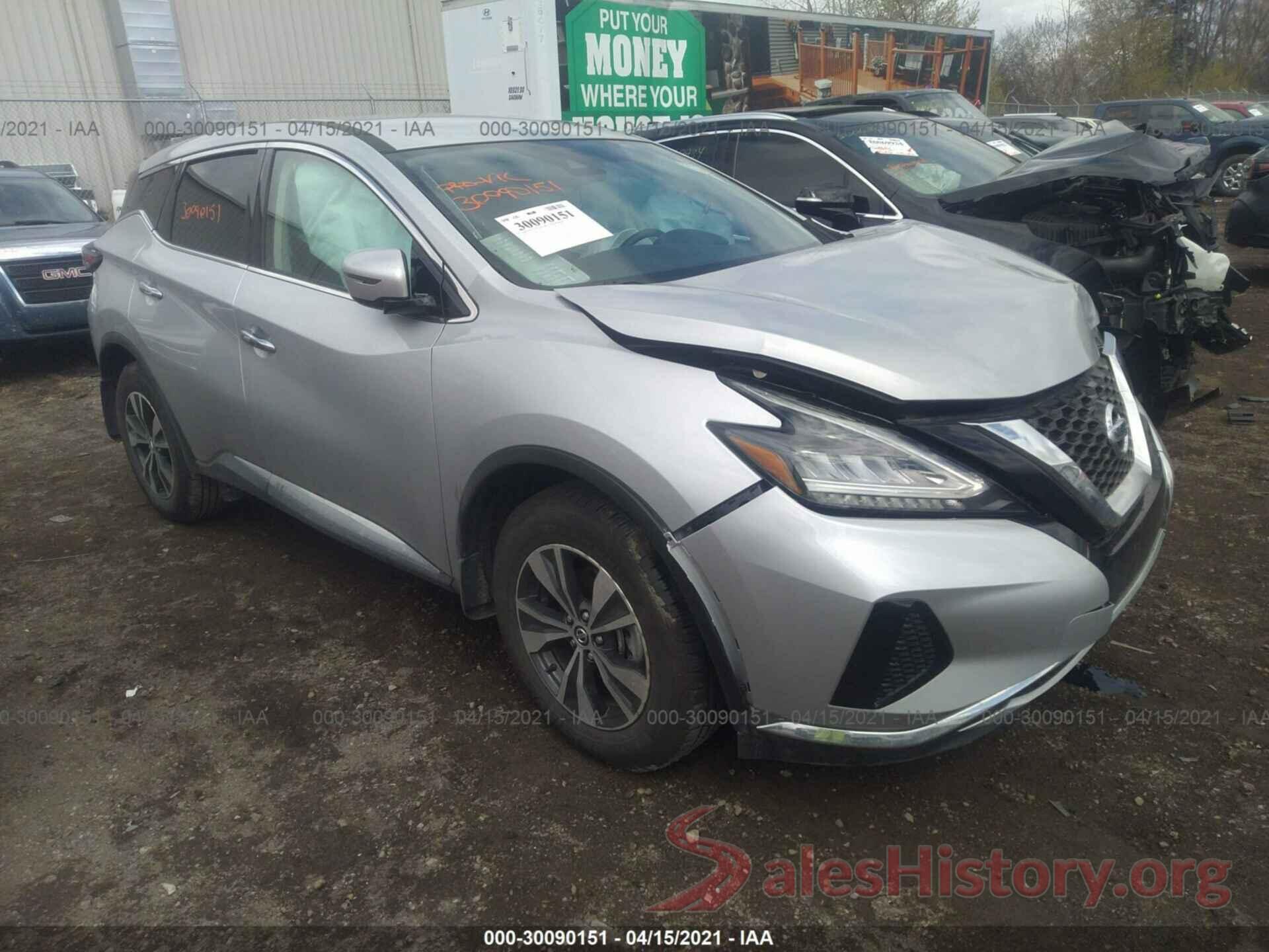 5N1AZ2ASXLN174800 2020 NISSAN MURANO