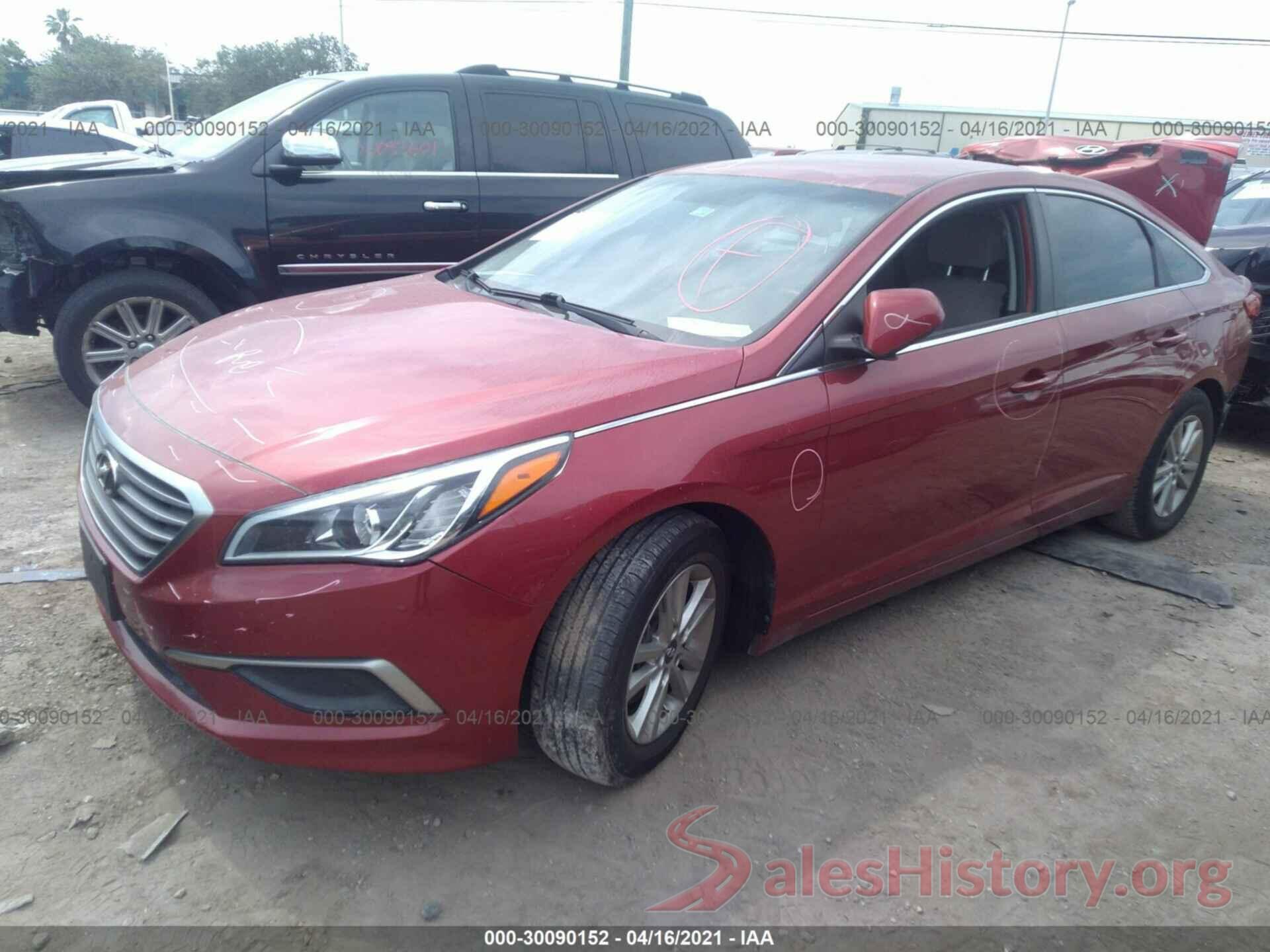 5NPE24AF5HH537648 2017 HYUNDAI SONATA