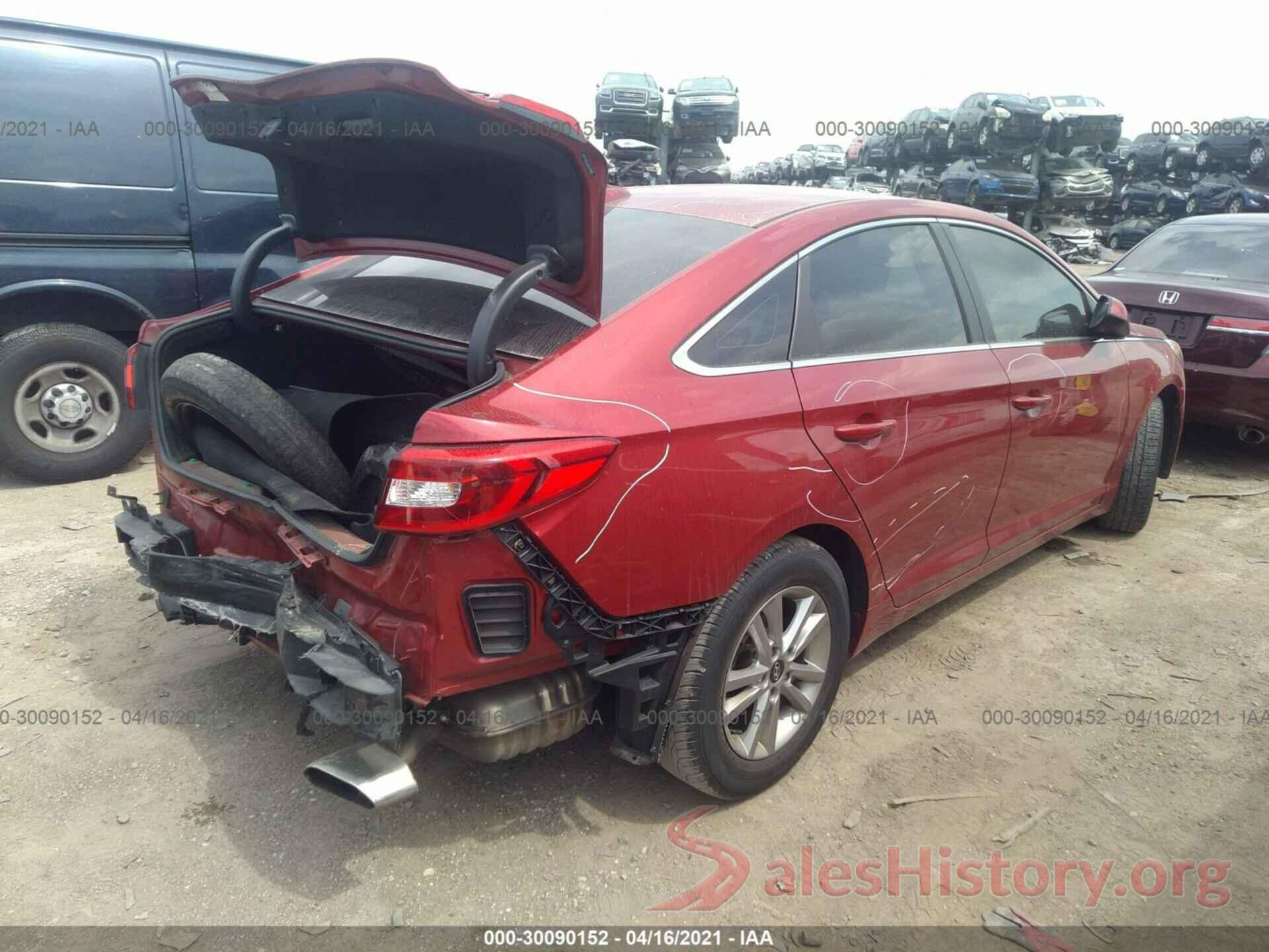 5NPE24AF5HH537648 2017 HYUNDAI SONATA