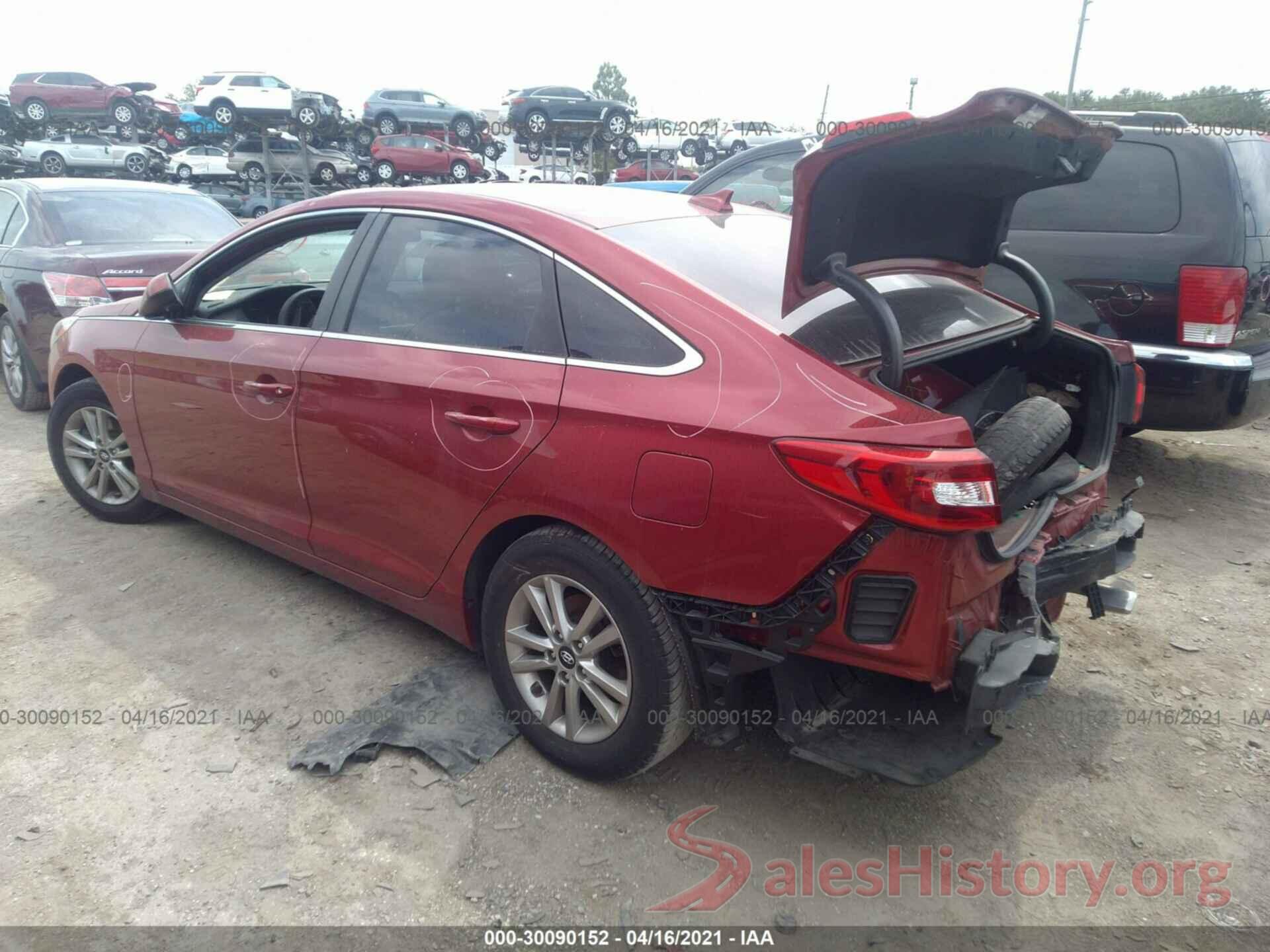 5NPE24AF5HH537648 2017 HYUNDAI SONATA