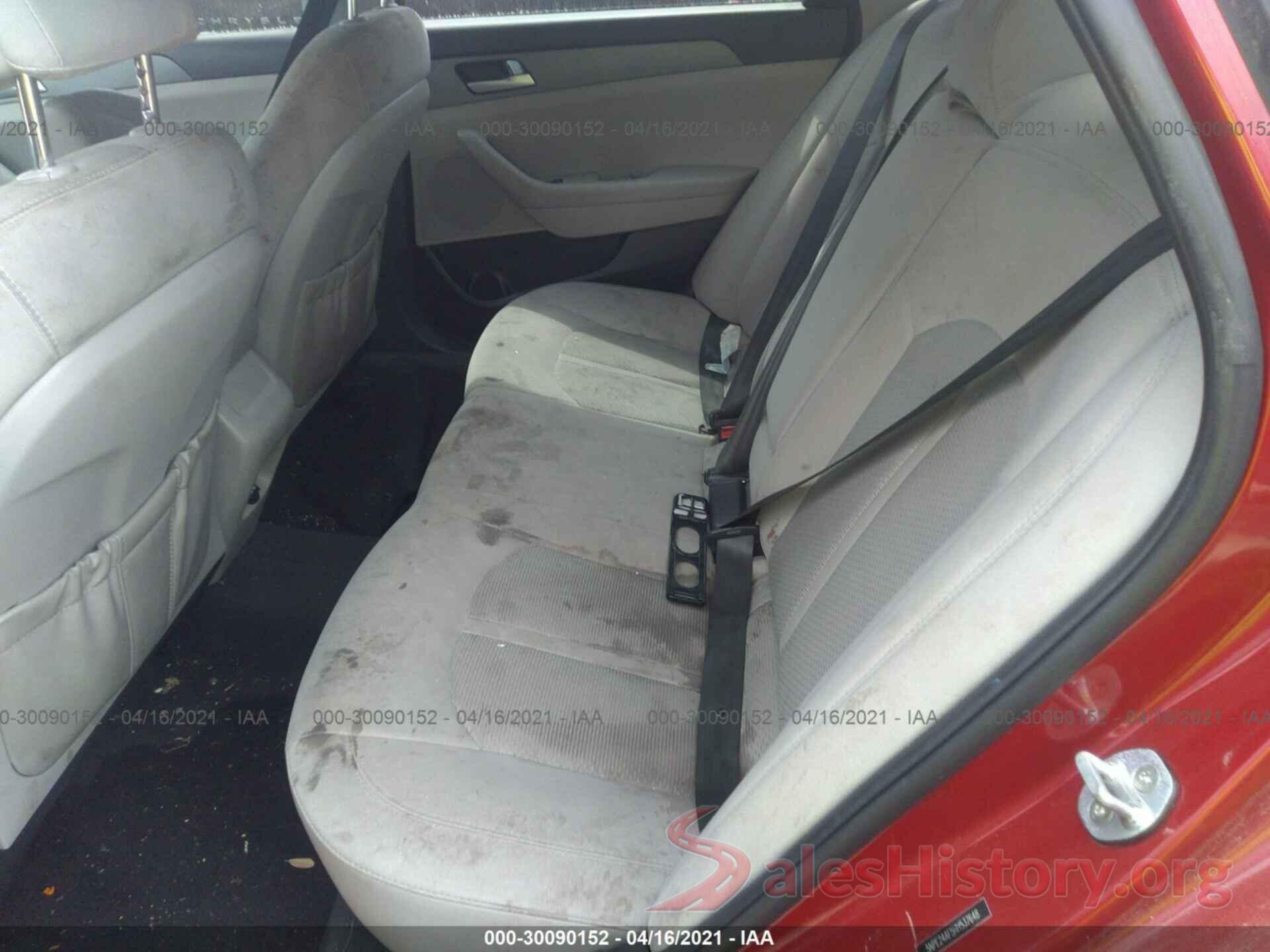 5NPE24AF5HH537648 2017 HYUNDAI SONATA