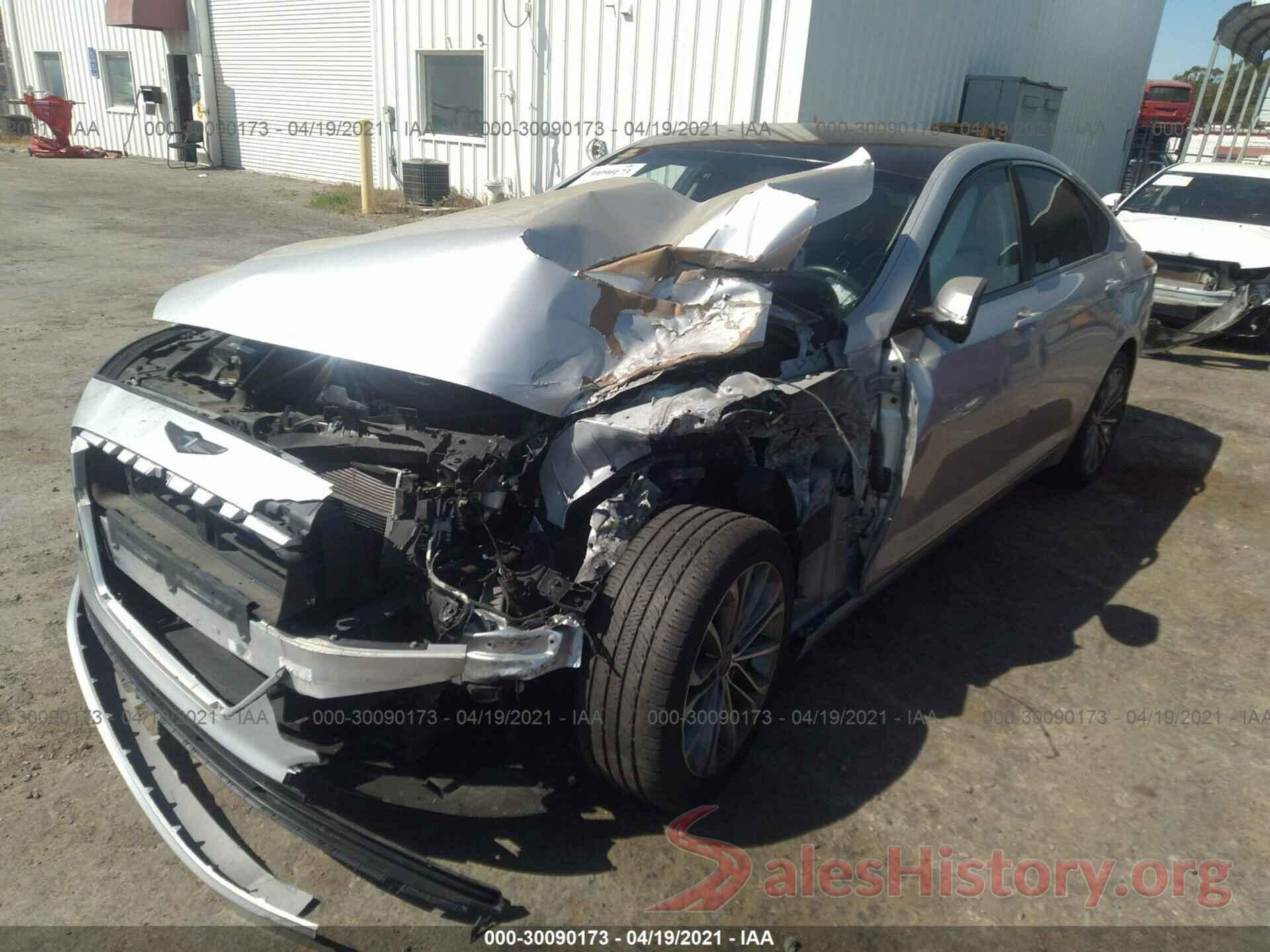 KMHGN4JE6GU140750 2016 HYUNDAI GENESIS