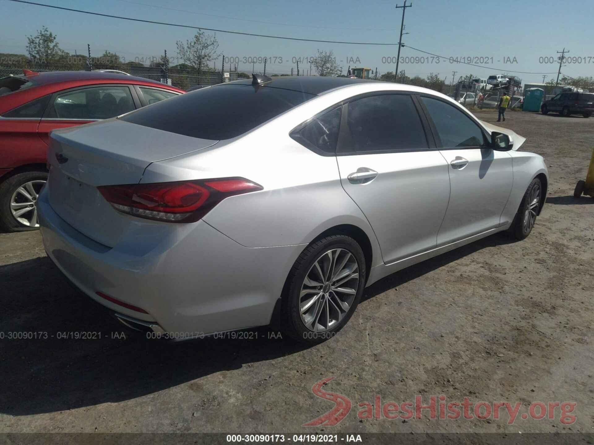 KMHGN4JE6GU140750 2016 HYUNDAI GENESIS