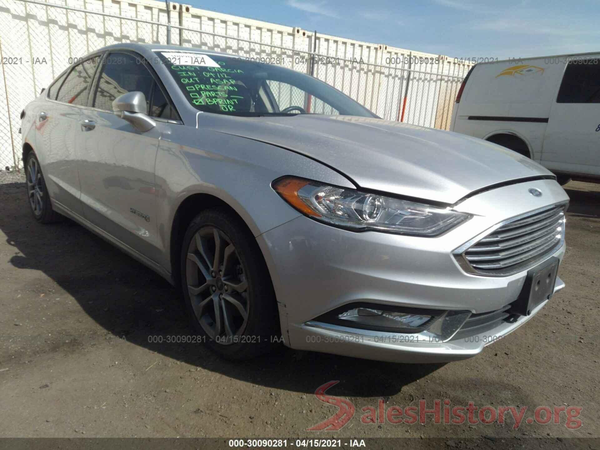 3FA6P0LU7HR144702 2017 FORD FUSION