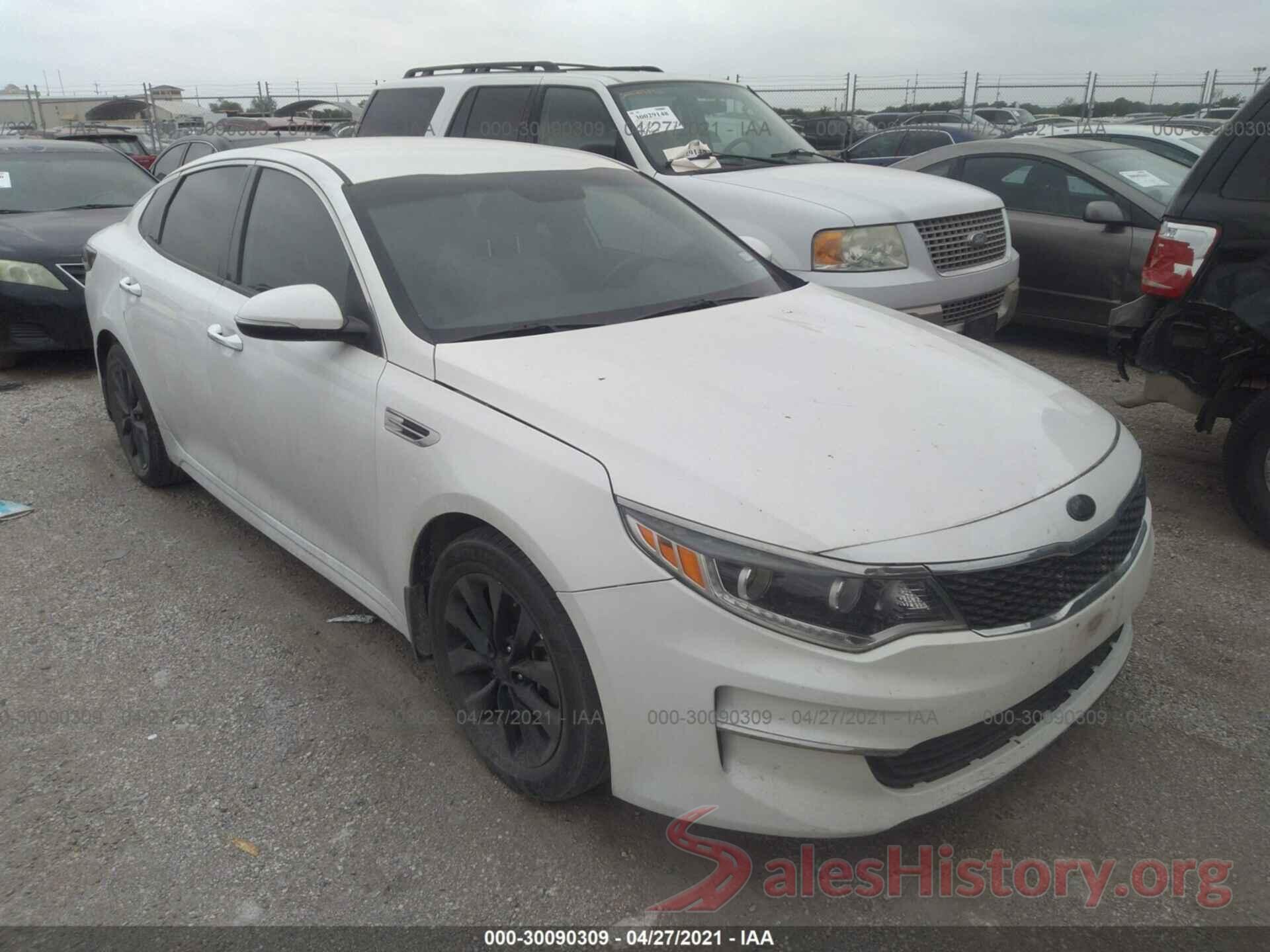 5XXGU4L39GG067589 2016 KIA OPTIMA