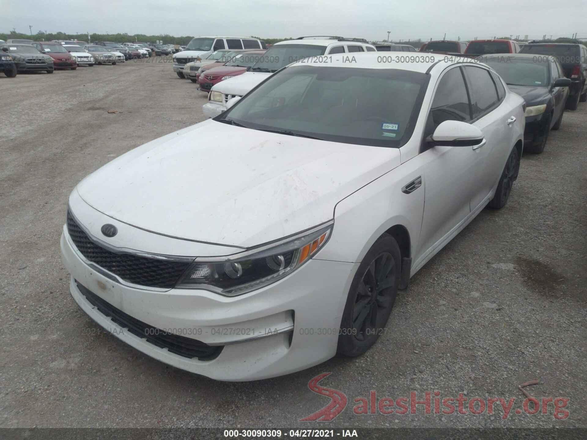 5XXGU4L39GG067589 2016 KIA OPTIMA