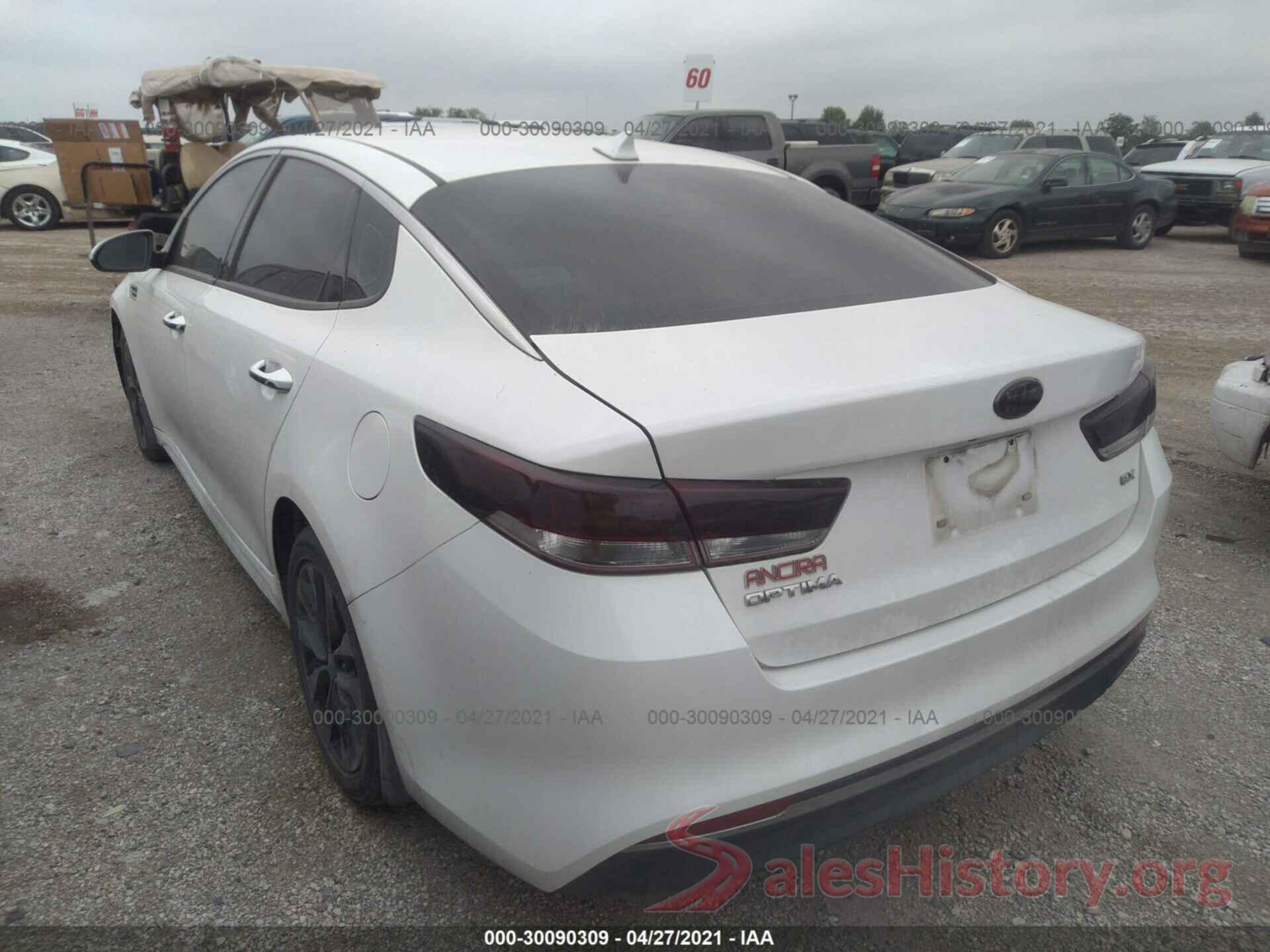 5XXGU4L39GG067589 2016 KIA OPTIMA