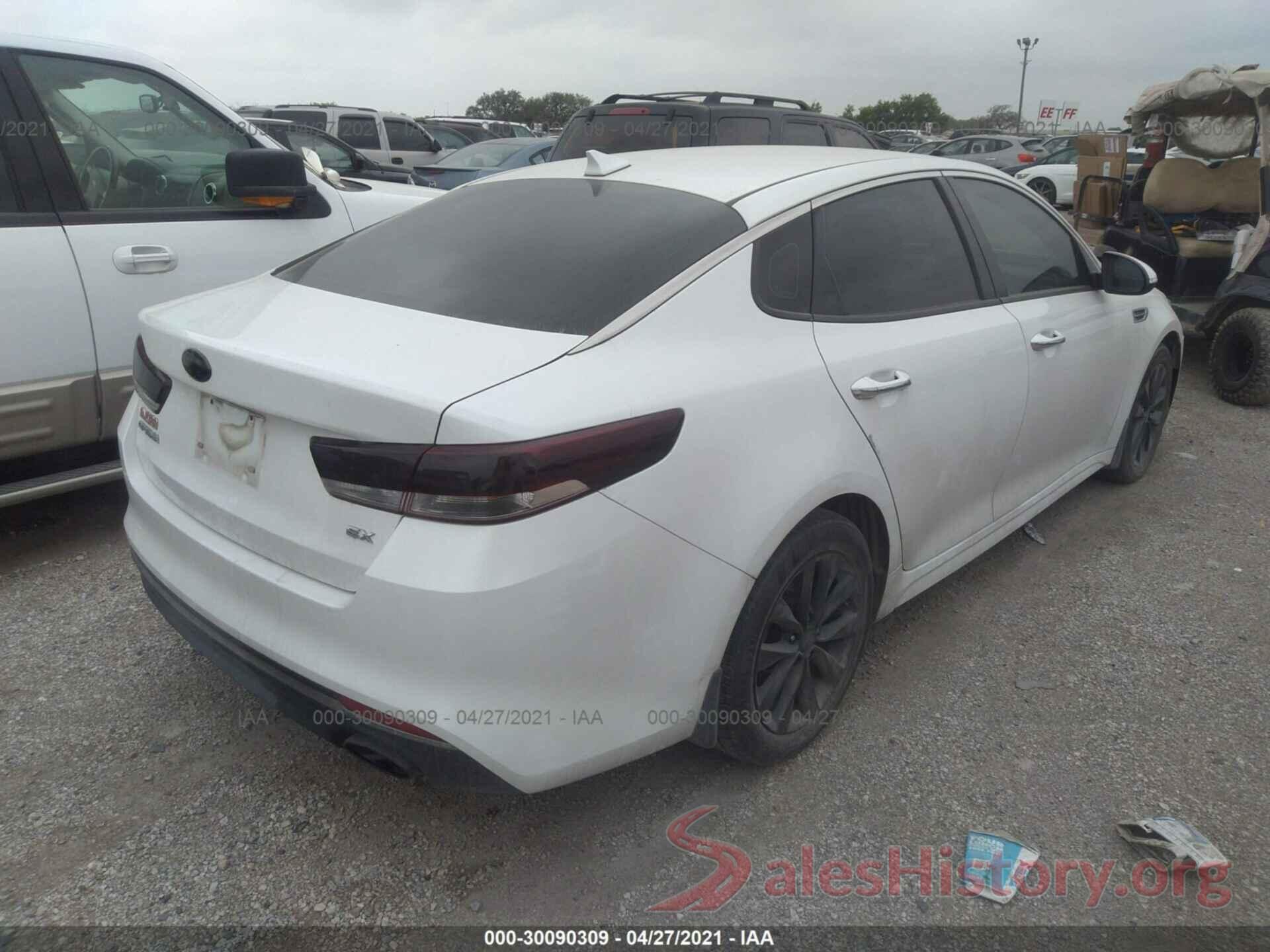 5XXGU4L39GG067589 2016 KIA OPTIMA