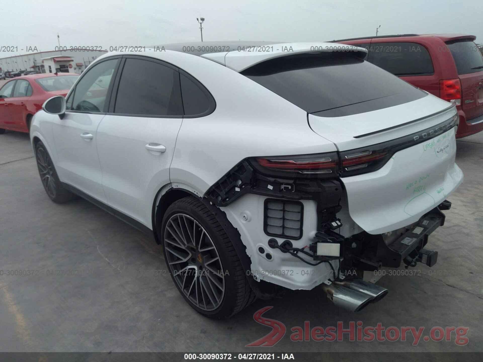 WP1BA2AY3LDA46231 2020 PORSCHE CAYENNE