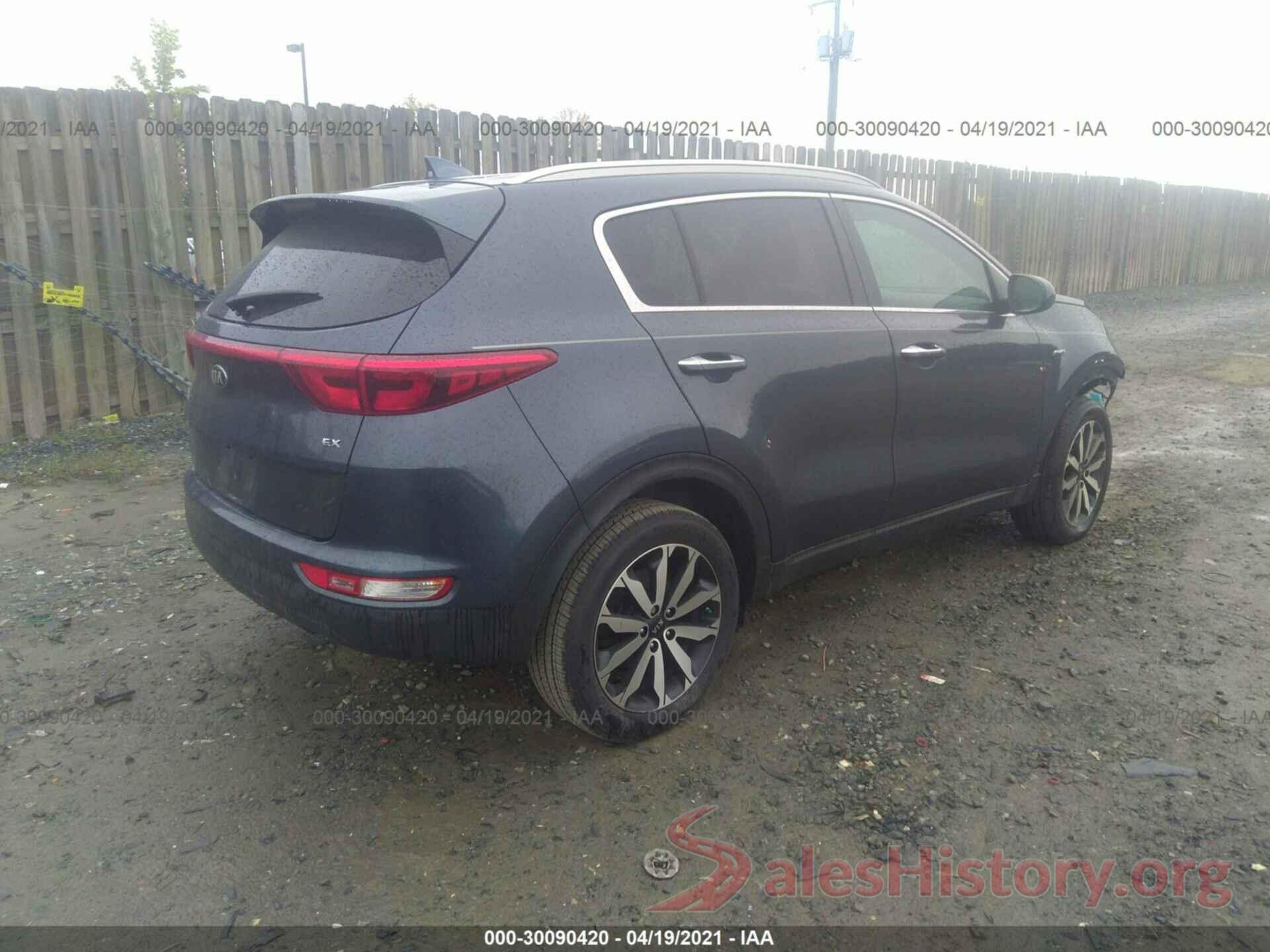 KNDPNCAC5H7107168 2017 KIA SPORTAGE