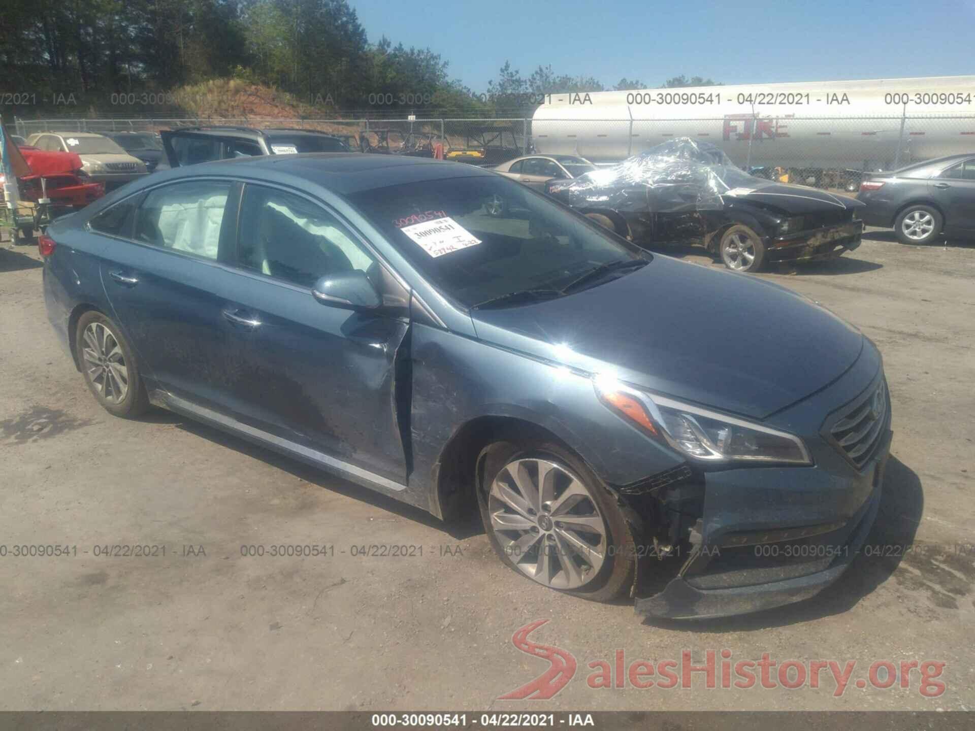 5NPE34AF1HH482340 2017 HYUNDAI SONATA