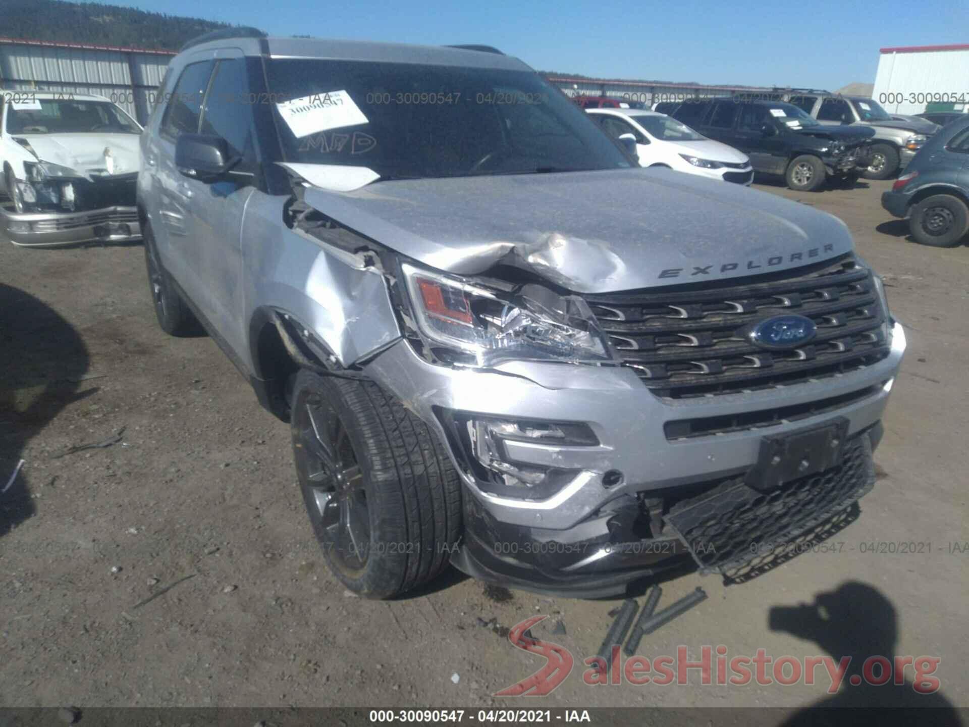 1FM5K8D85HGC54963 2017 FORD EXPLORER