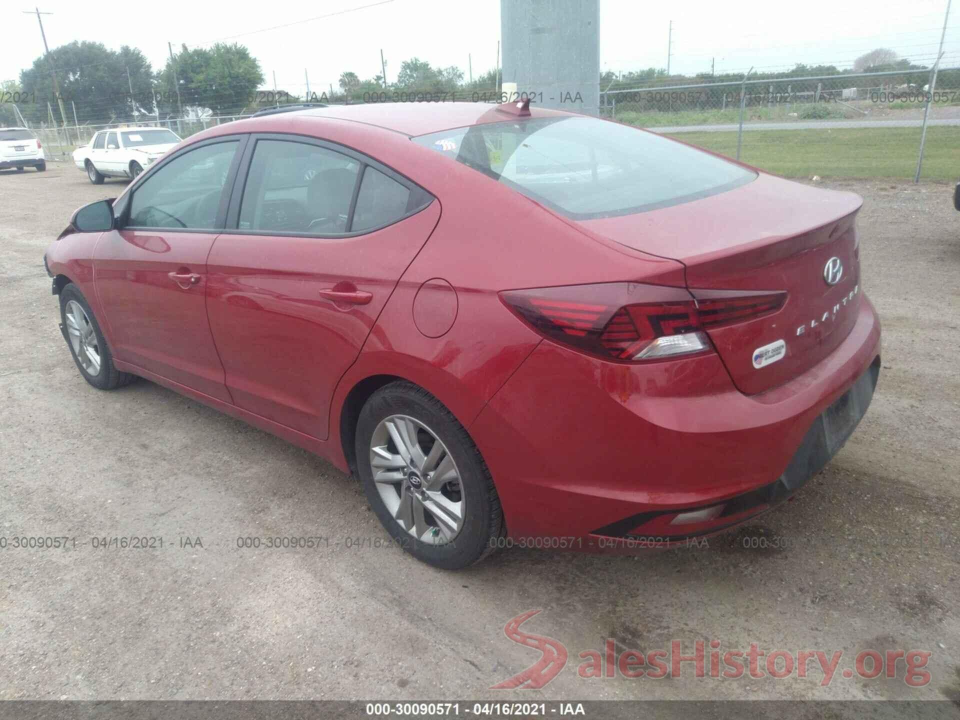 KMHD84LF8LU026100 2020 HYUNDAI ELANTRA