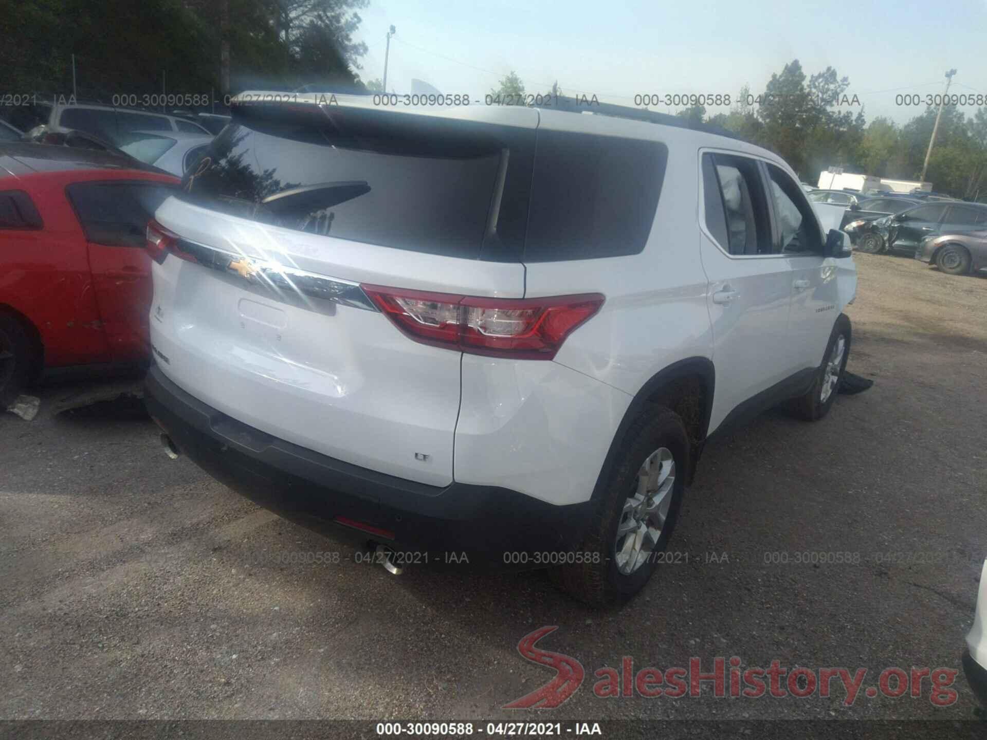 1GNERGKW7MJ160003 2021 CHEVROLET TRAVERSE