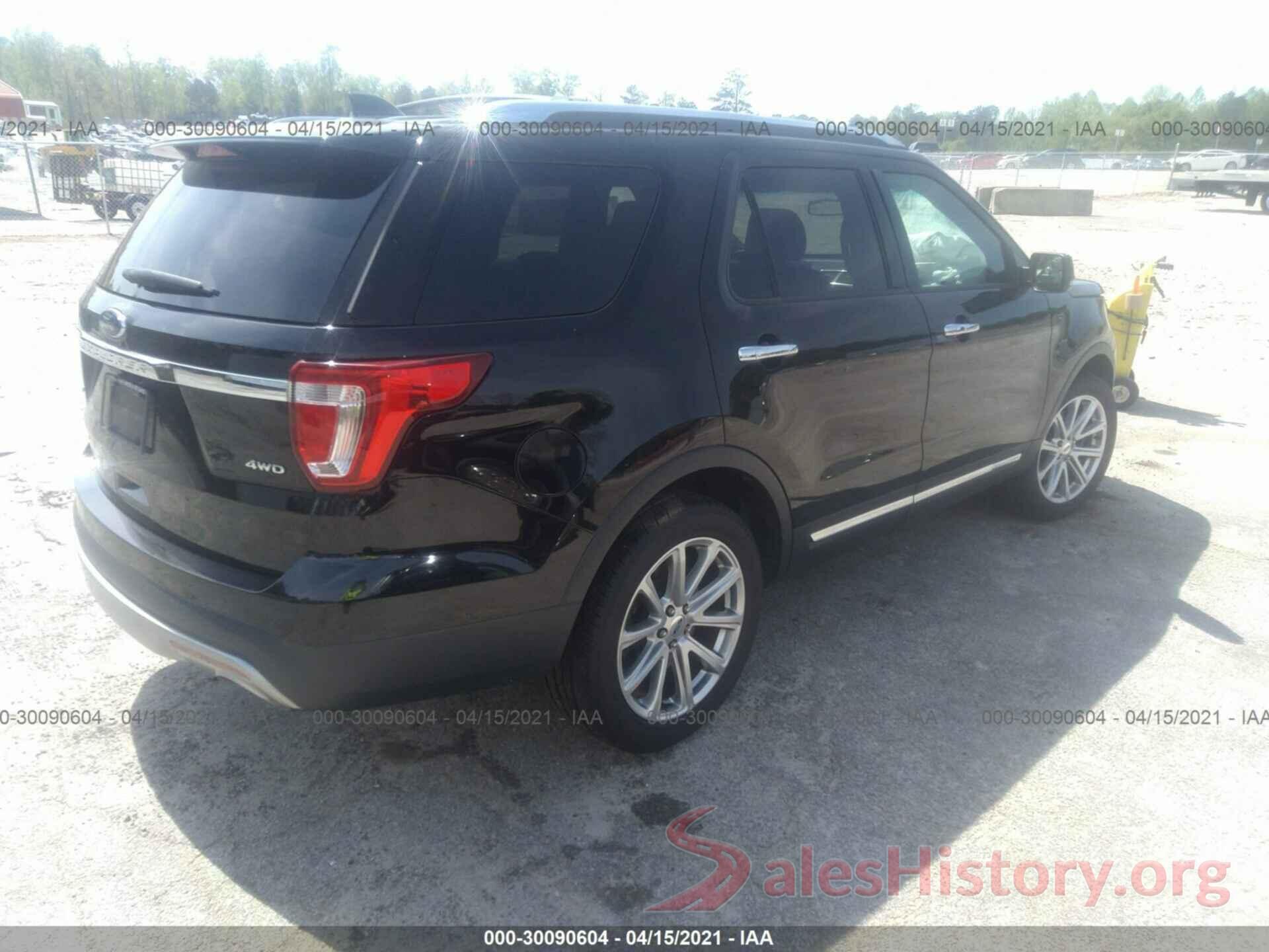 1FM5K8F87GGD14897 2016 FORD EXPLORER