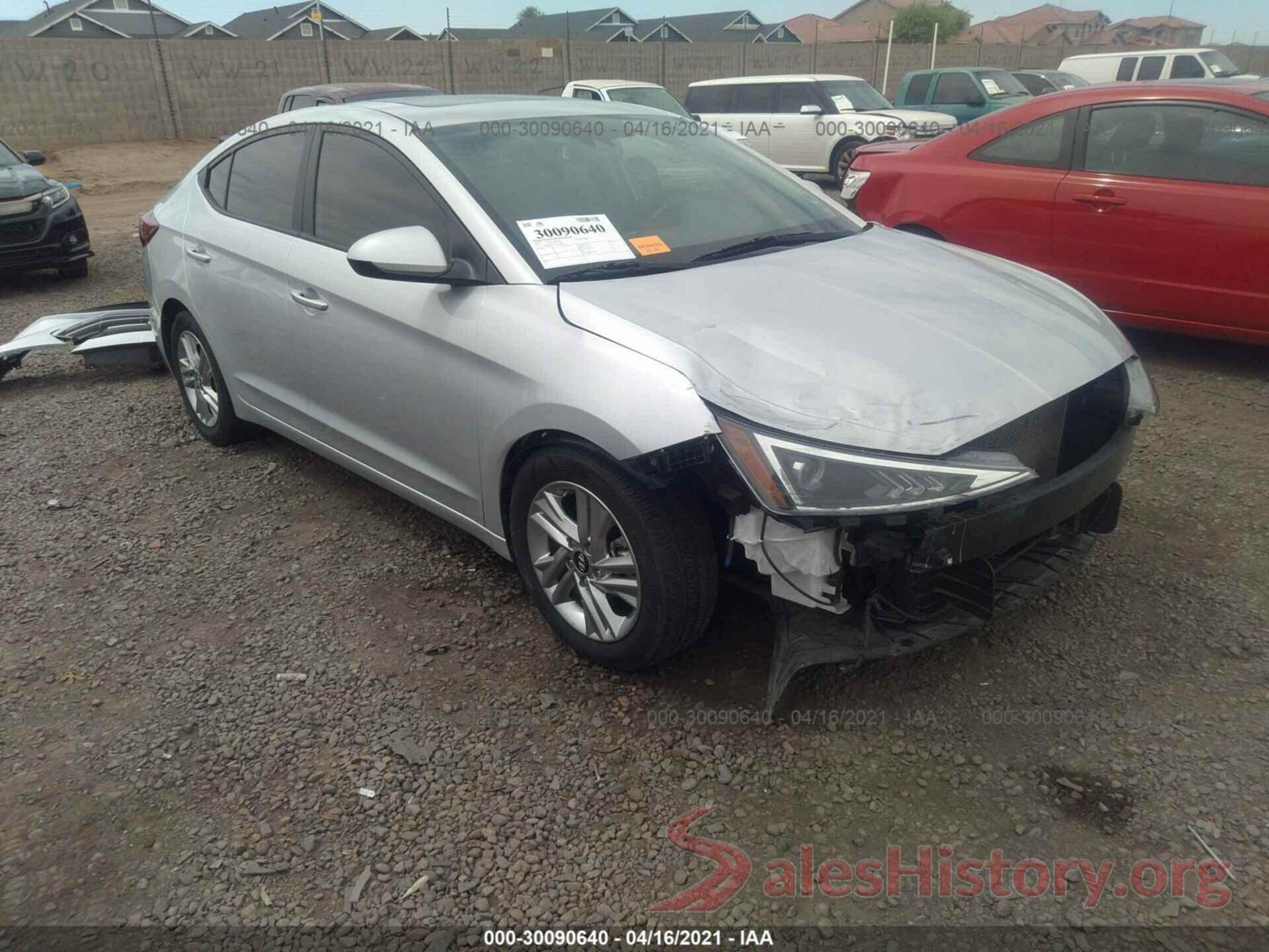 KMHD84LF4KU846589 2019 HYUNDAI ELANTRA