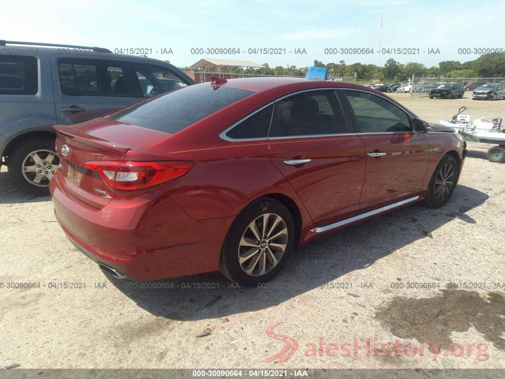 5NPE34AF3GH354681 2016 HYUNDAI SONATA