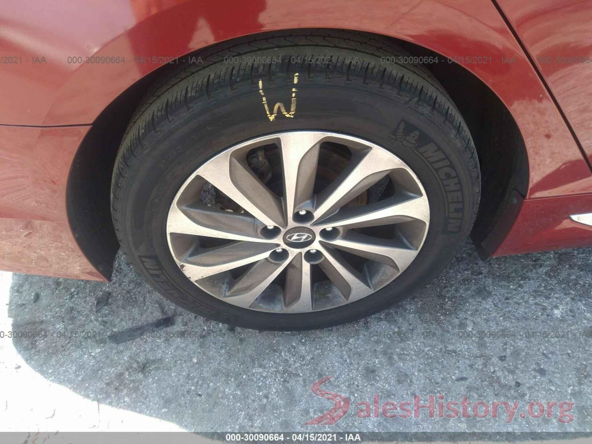 5NPE34AF3GH354681 2016 HYUNDAI SONATA