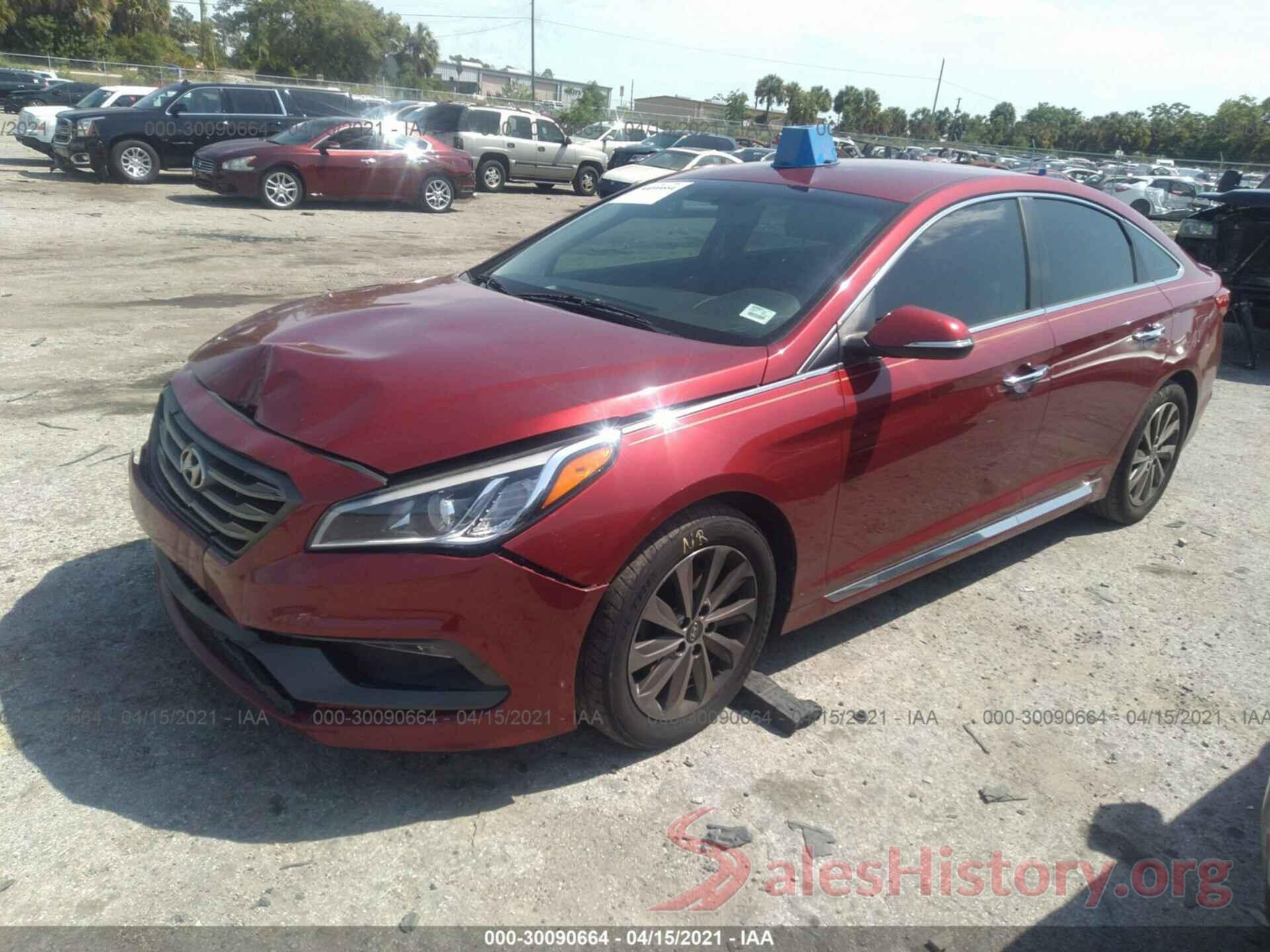 5NPE34AF3GH354681 2016 HYUNDAI SONATA