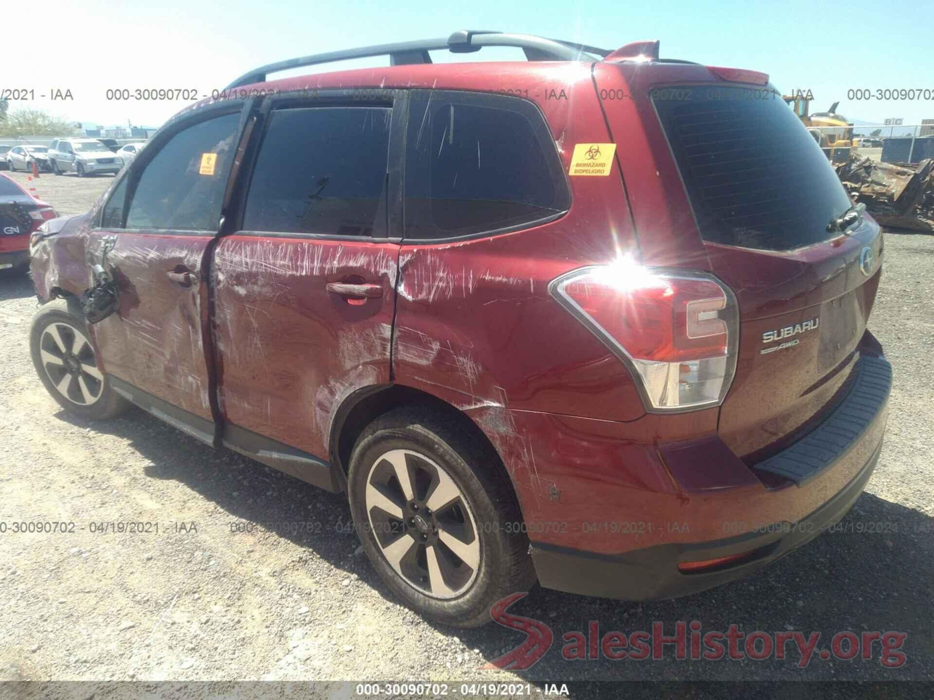 JF2SJABC9JH457400 2018 SUBARU FORESTER