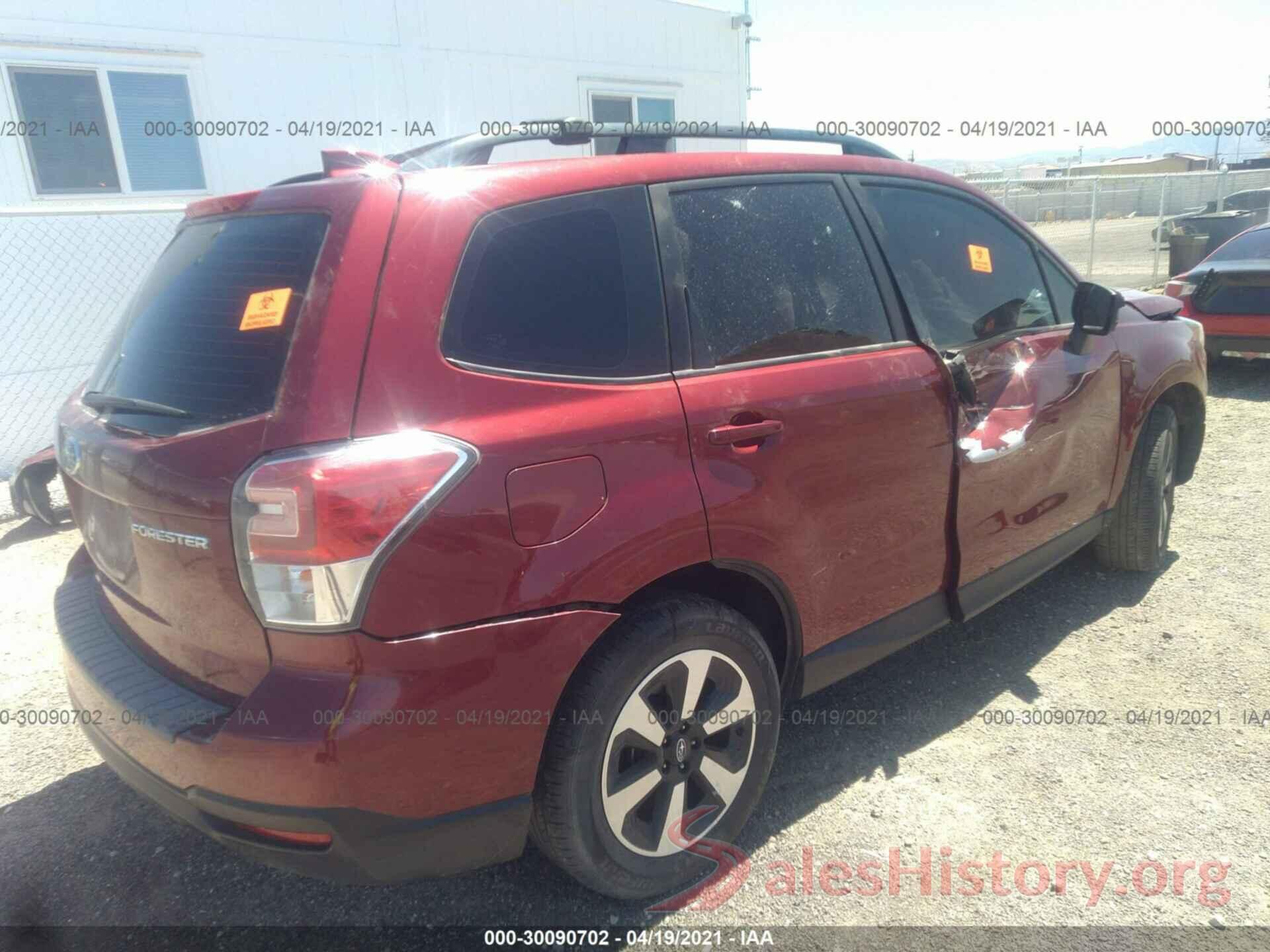 JF2SJABC9JH457400 2018 SUBARU FORESTER