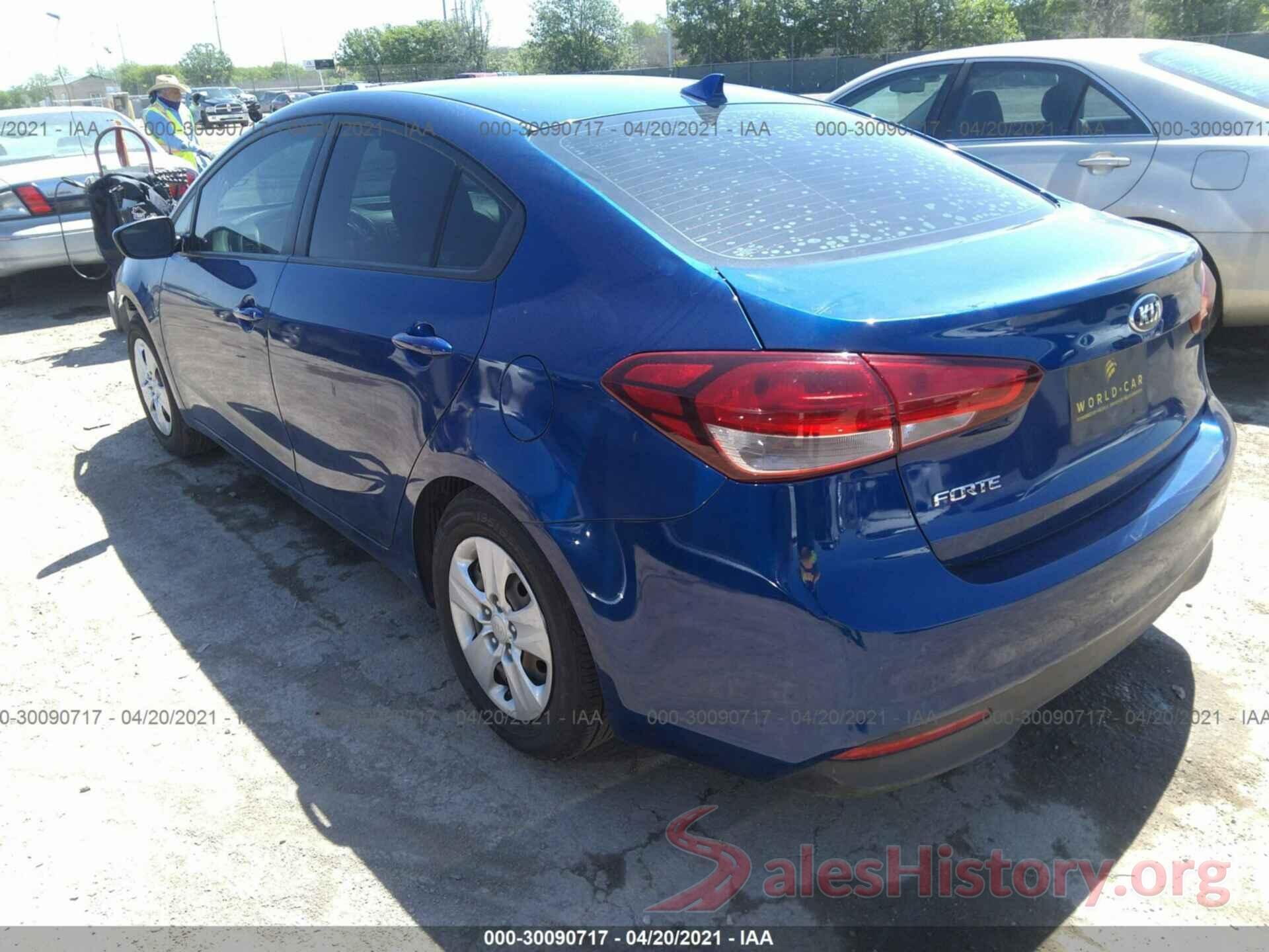 3KPFK4A72JE178542 2018 KIA FORTE