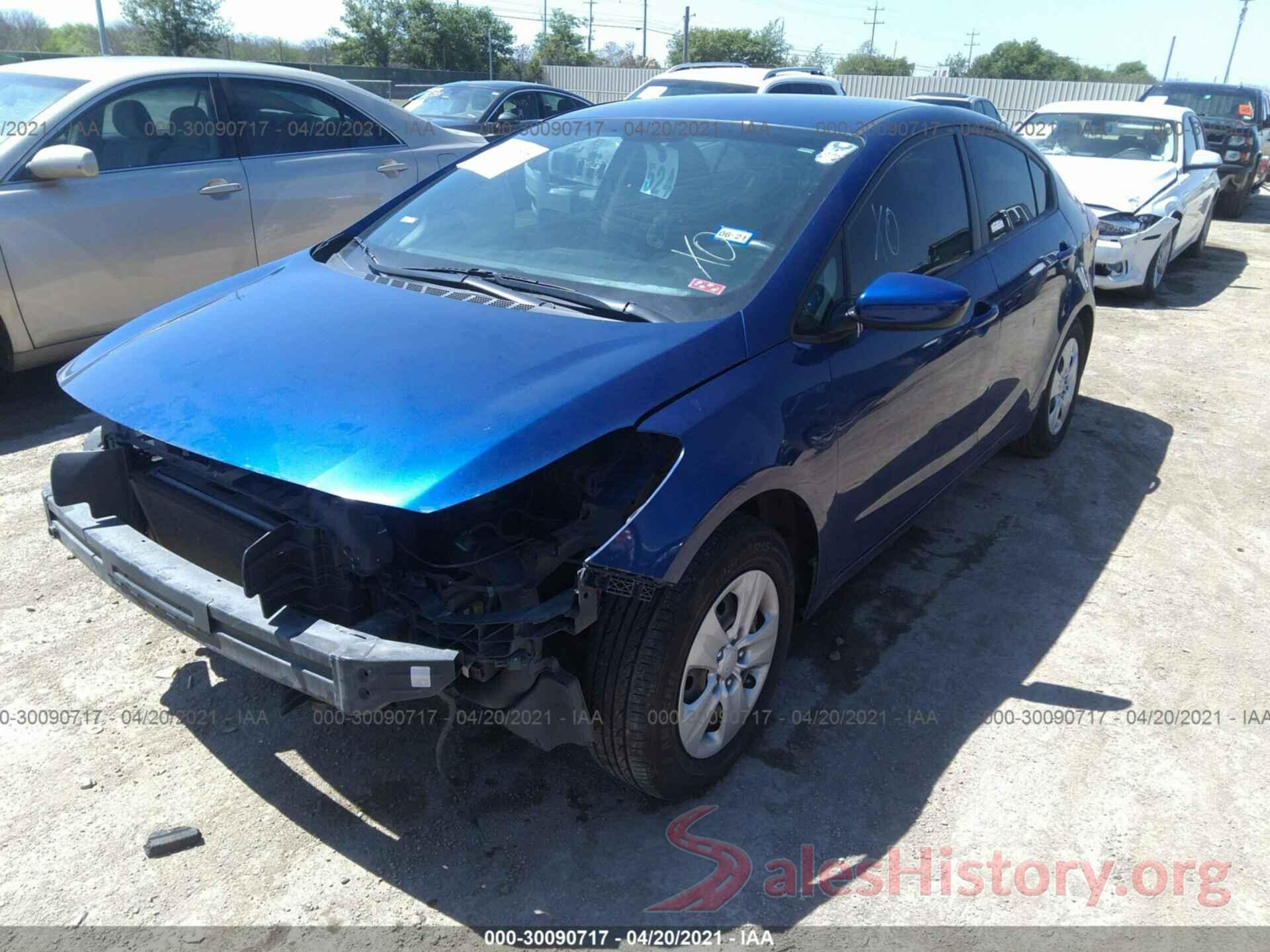 3KPFK4A72JE178542 2018 KIA FORTE