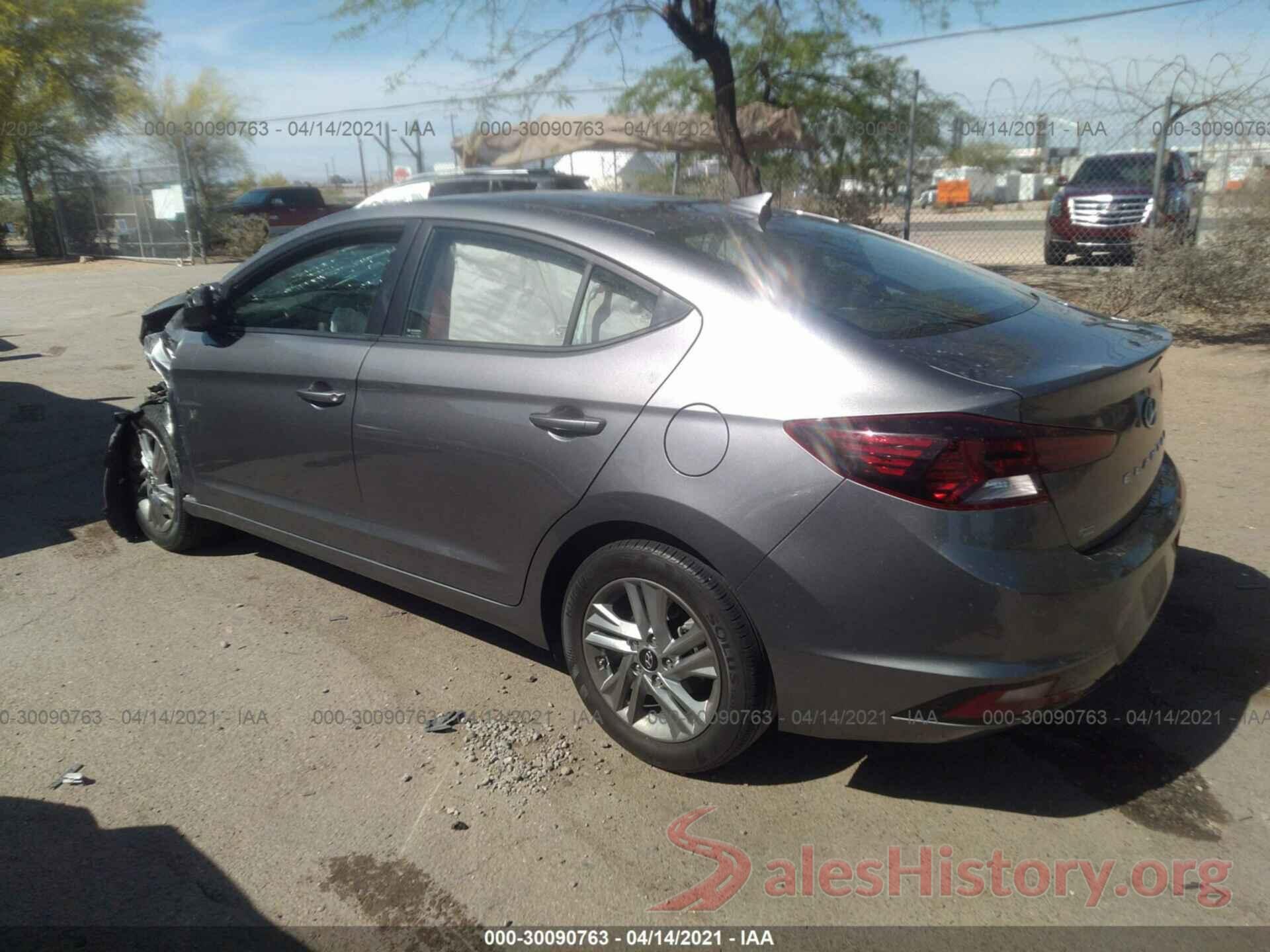 5NPD84LF5LH538458 2020 HYUNDAI ELANTRA