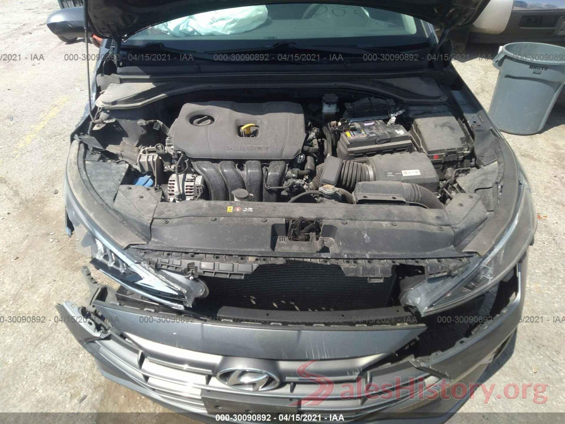 5NPD84LF7KH422970 2019 HYUNDAI ELANTRA