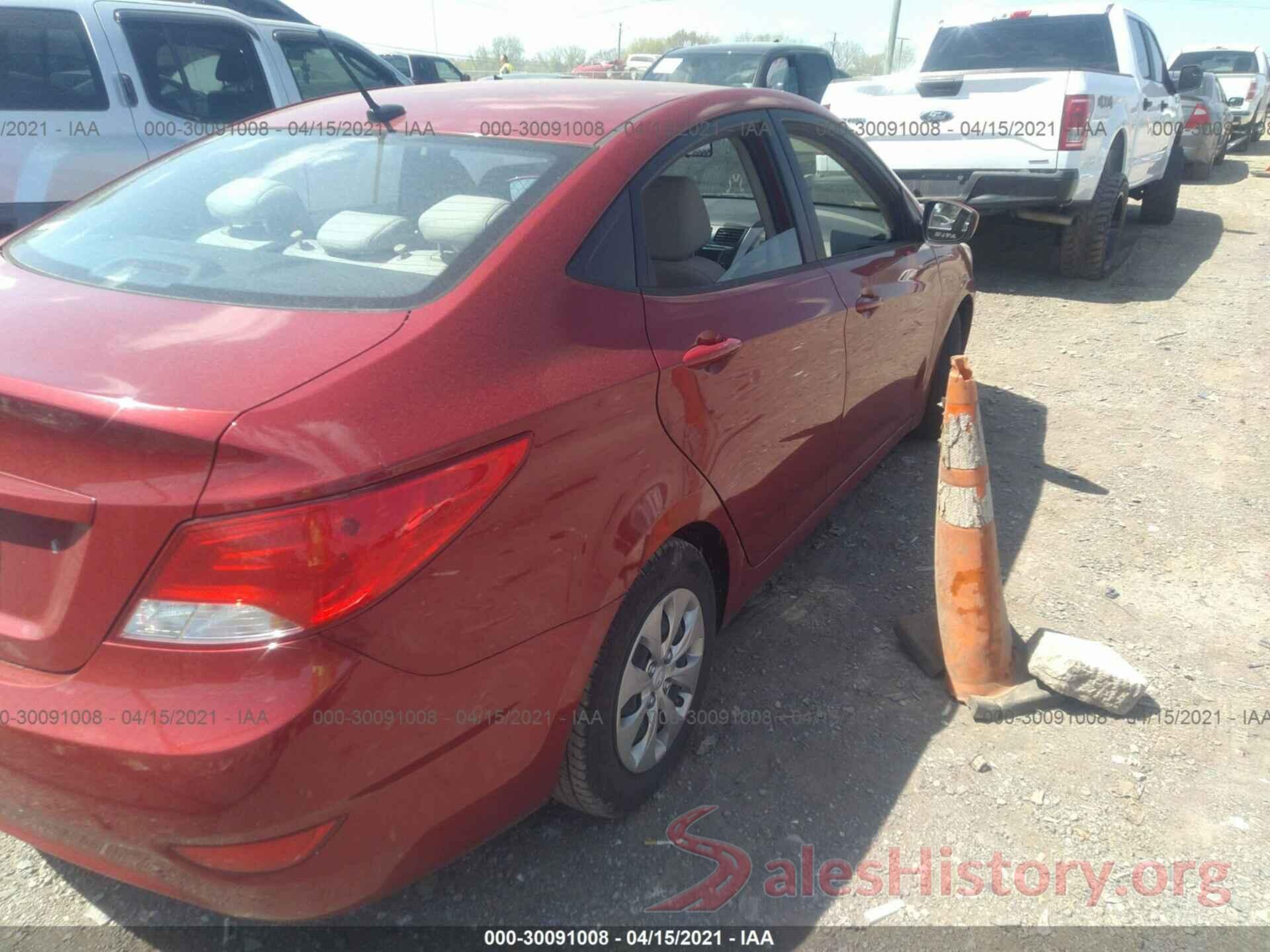 KMHCT4AE9HU376136 2017 HYUNDAI ACCENT